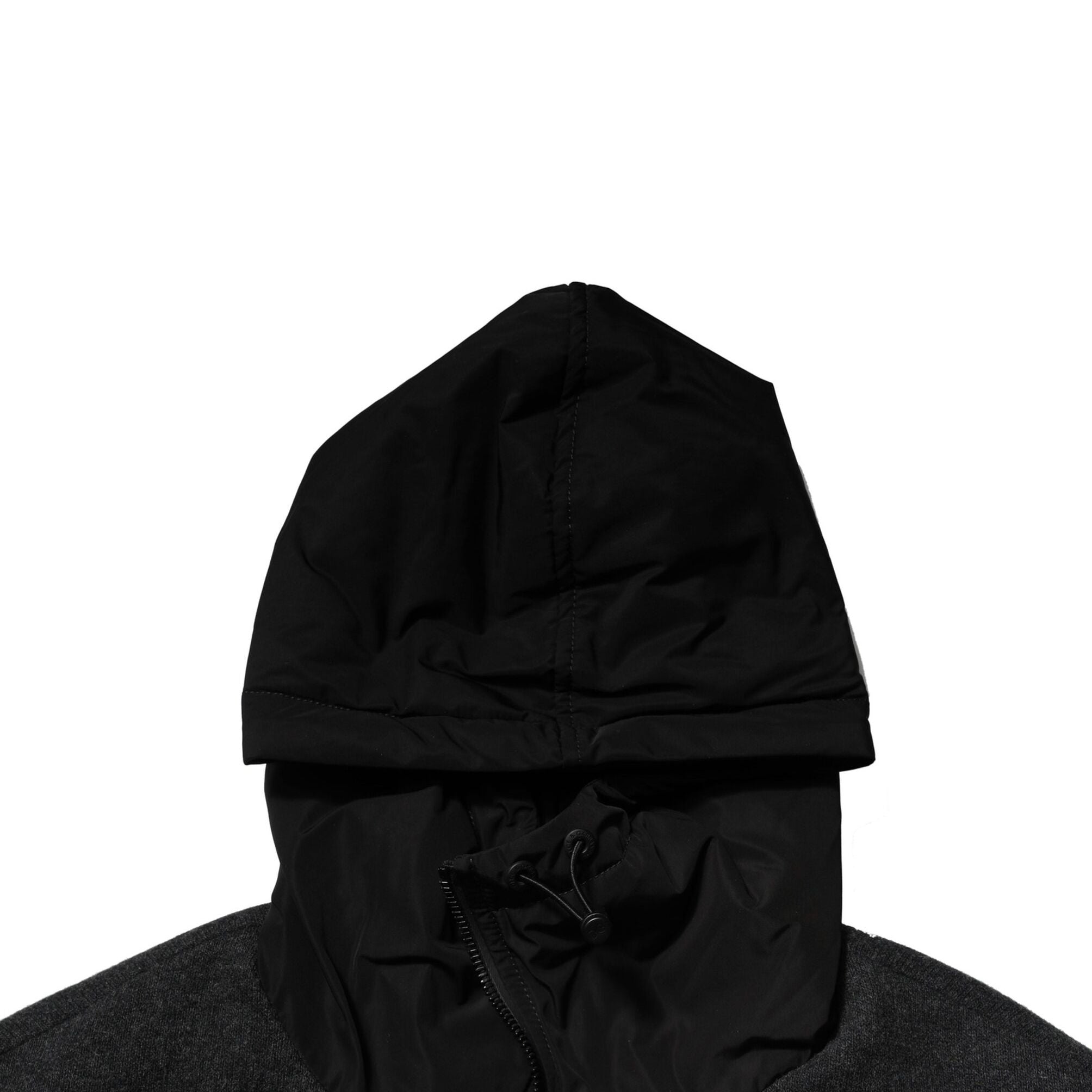 Dolce & Gabbana Black DG Logo Plaque Hooded Bomber Jacket