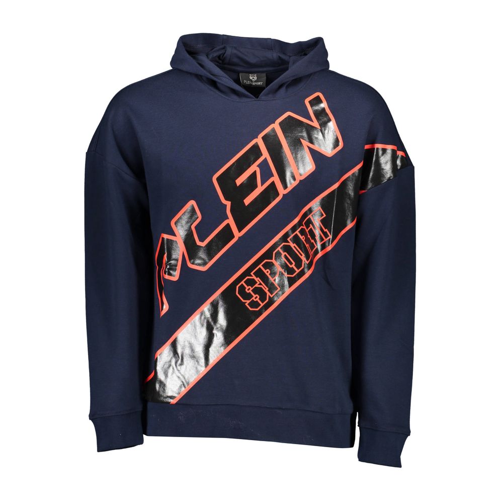 Plein Sport Blue Cotton Men's Sweatshirt