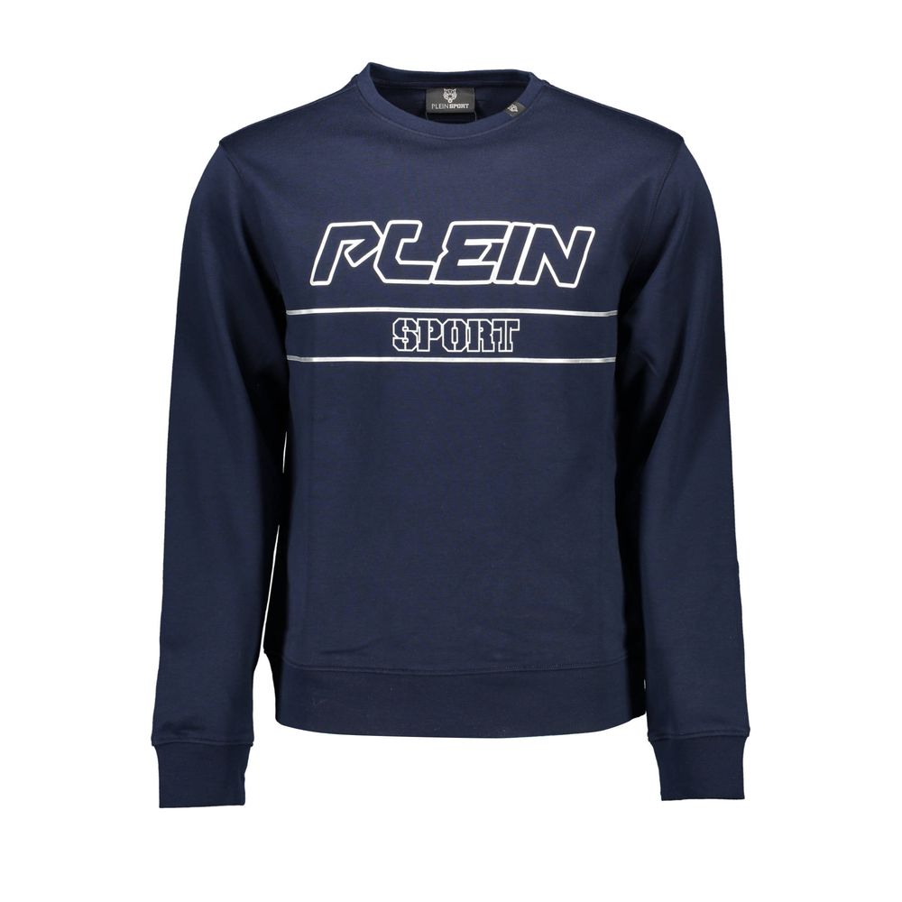 Plein Sport Blue Cotton Men's Sweatshirt