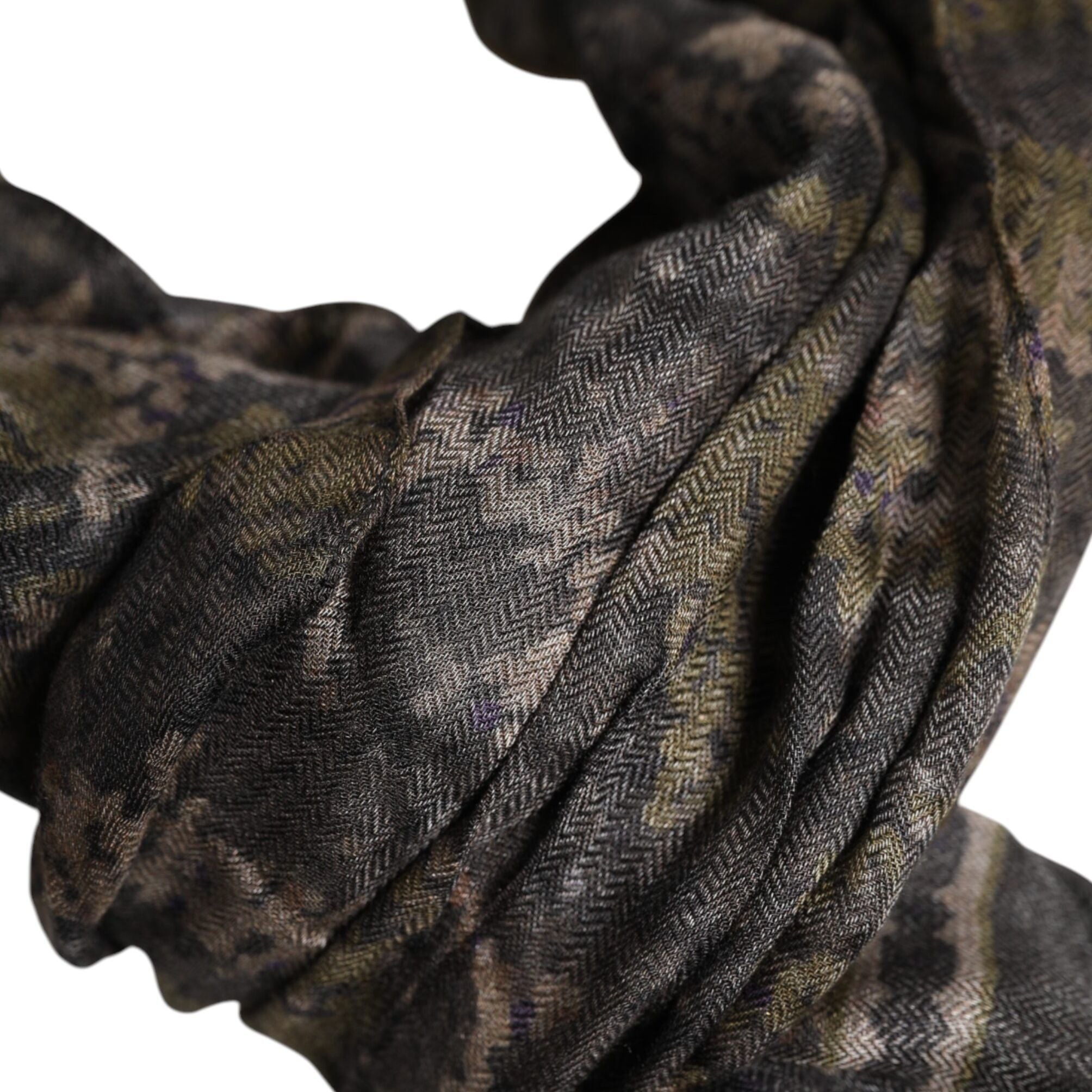 Dolce & Gabbana Camouflage Neck Warmer Wrap Foulard Scarf