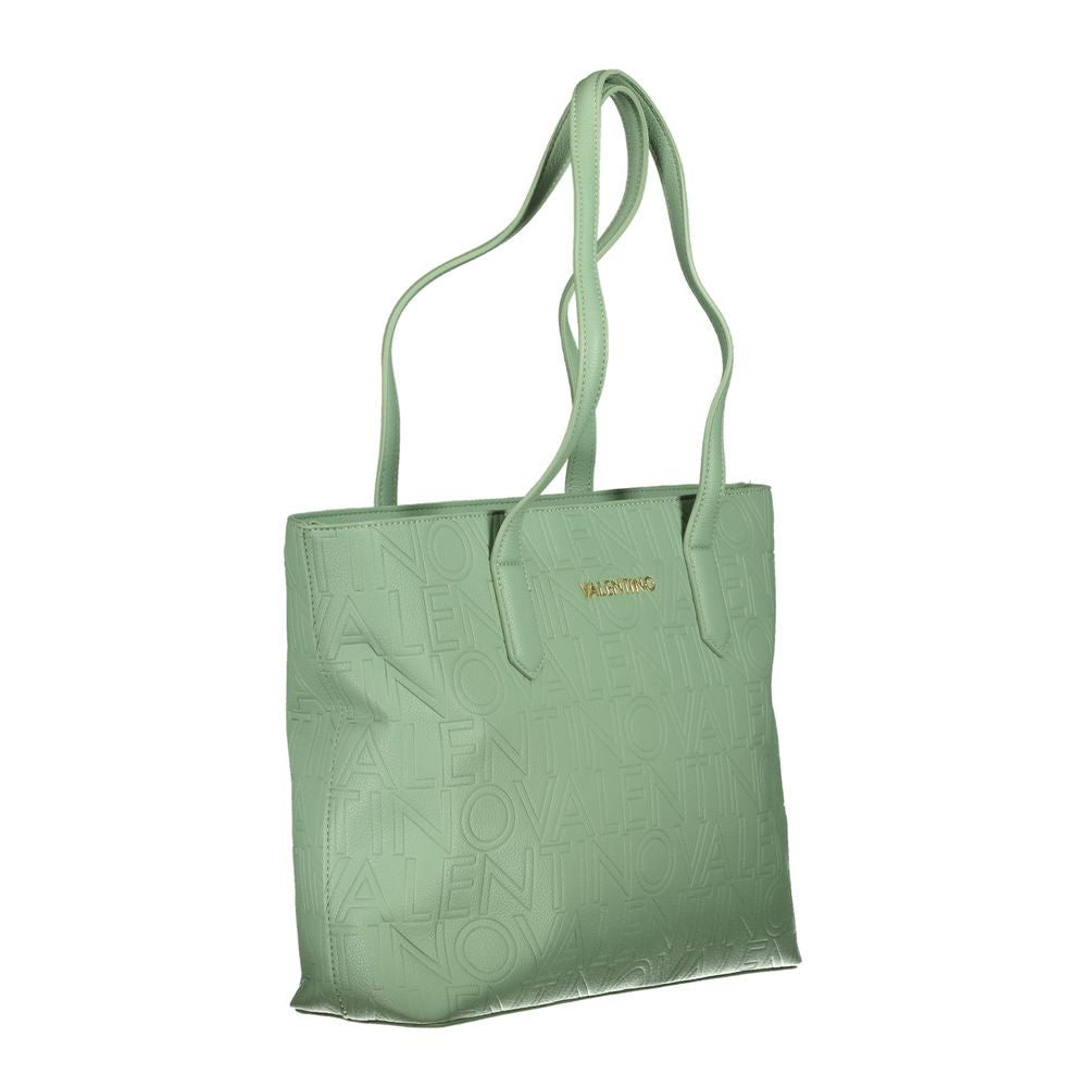 Mario Valentino Verde Poliuretano Women Shoulder Bag