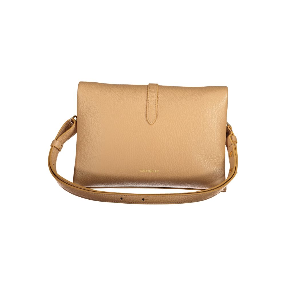 Coccinelle Marrone Leather Women Handbag