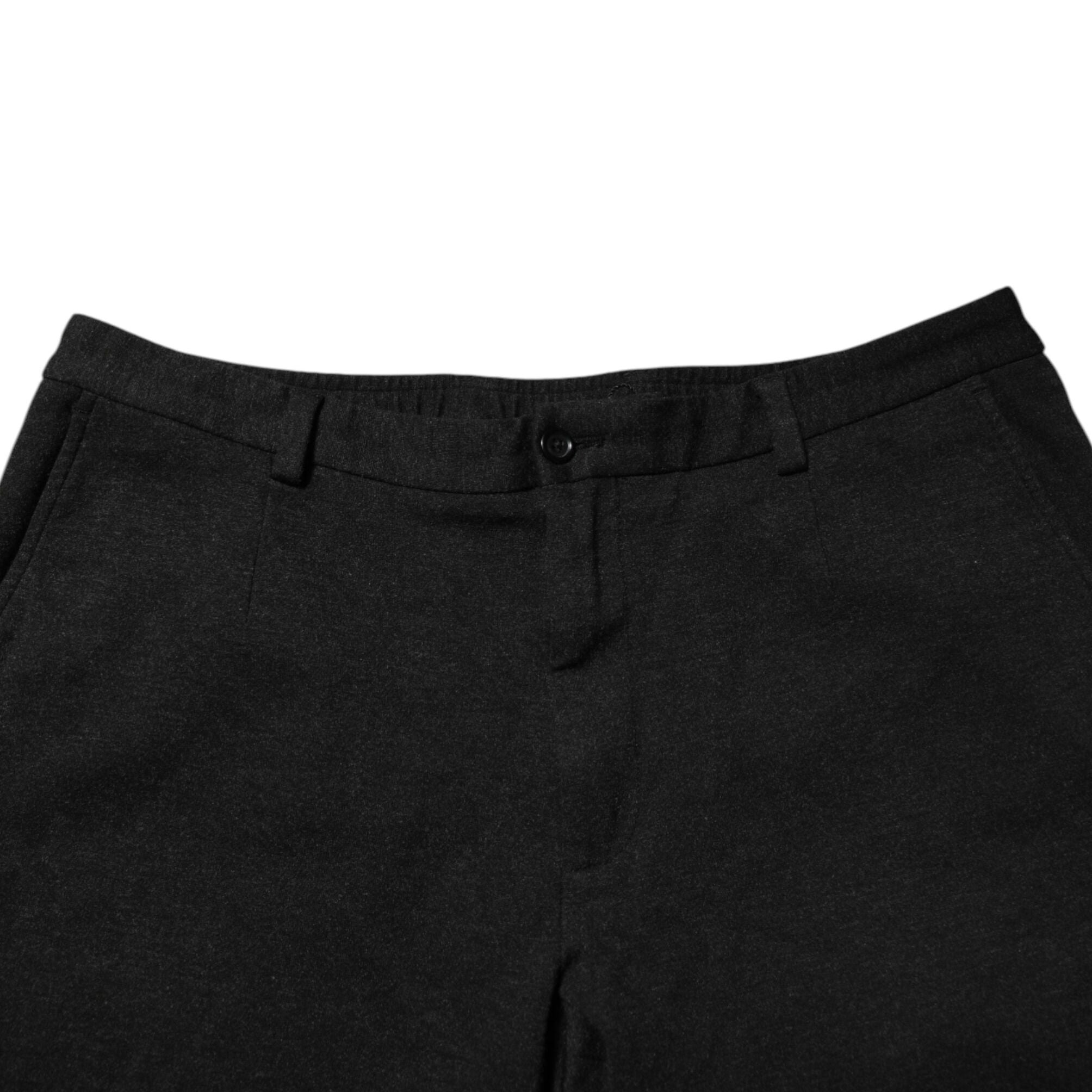 Dolce & Gabbana Dark Gray Viscose Dress Men Pants