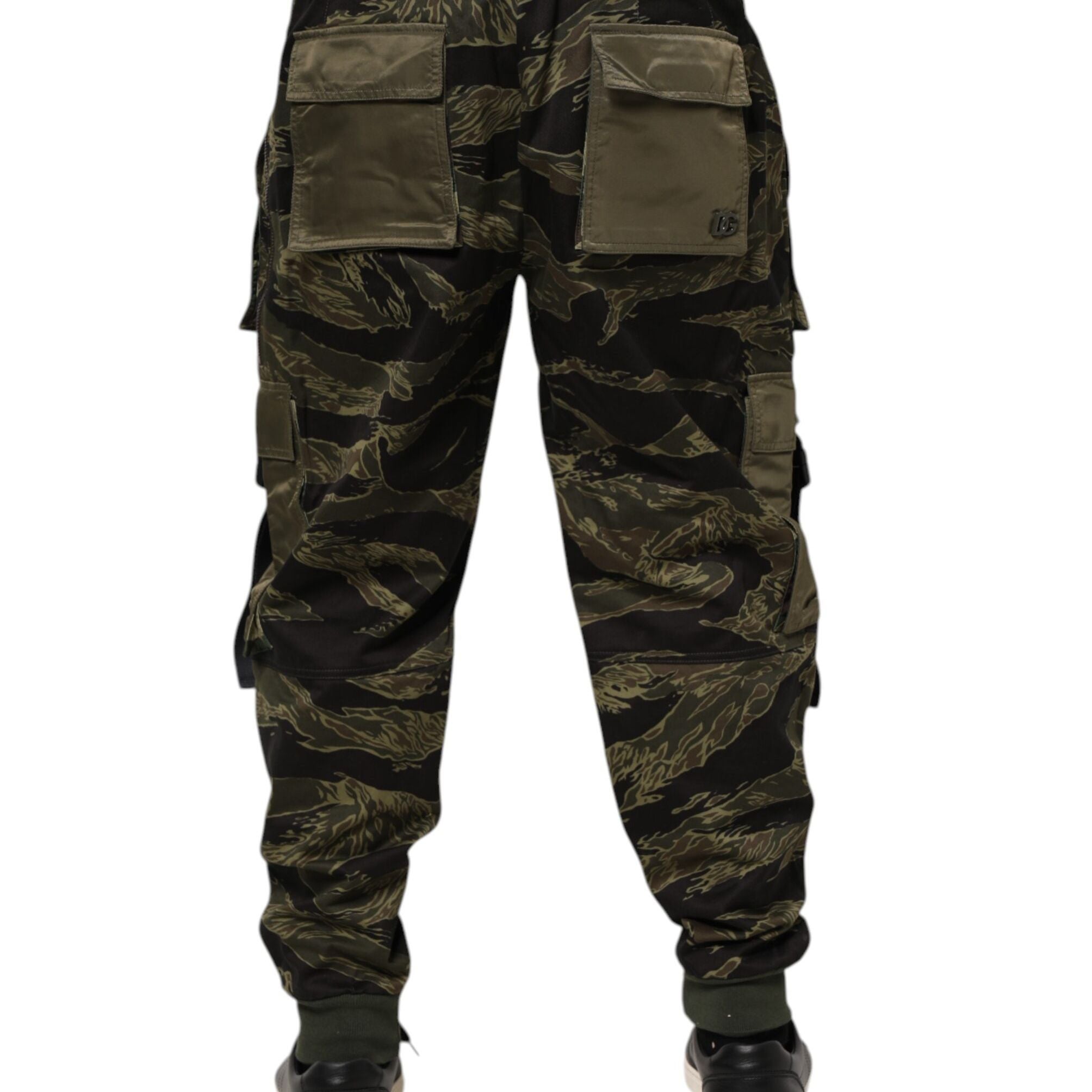 Dolce & Gabbana Multicolor Cargo Camouflage Pants