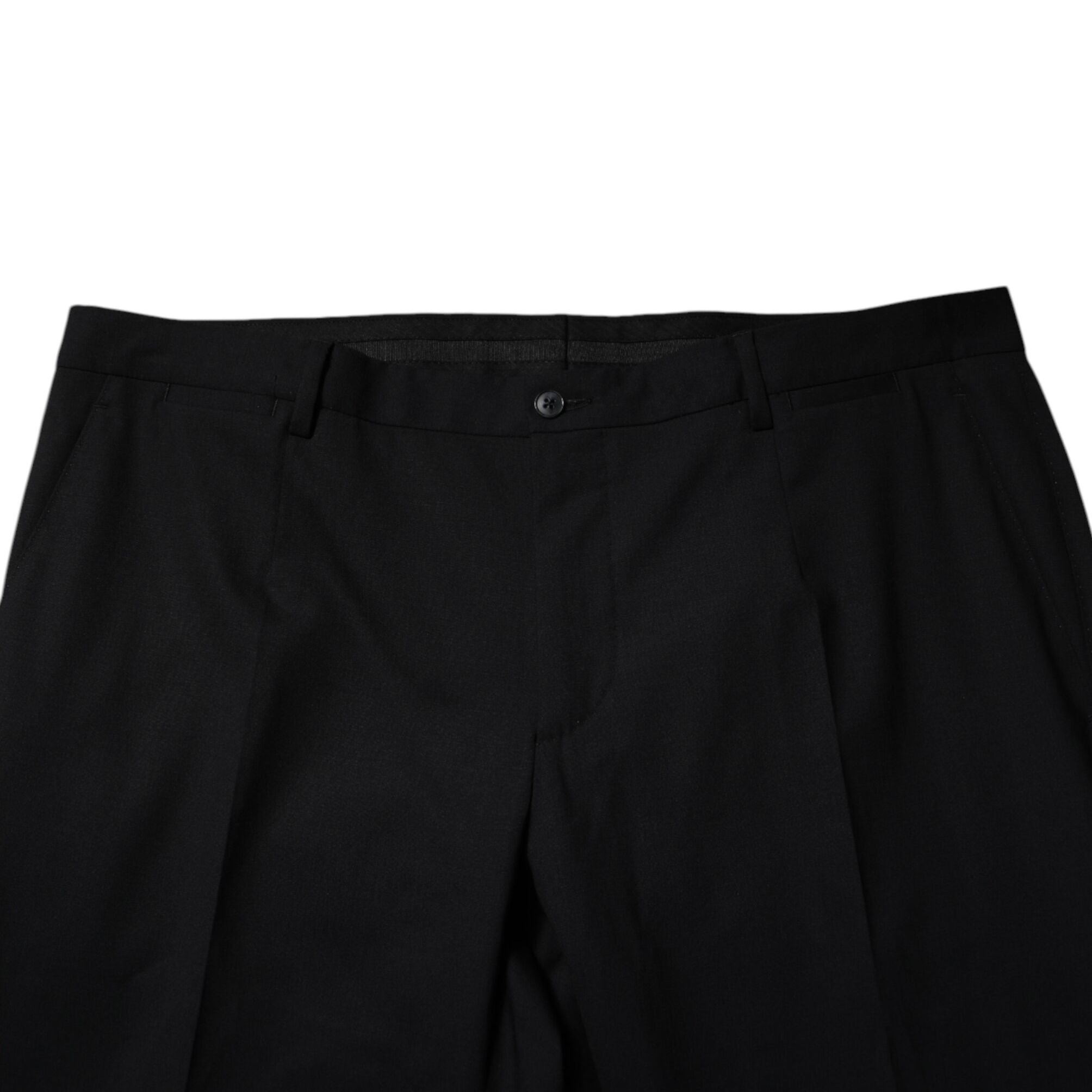 Dolce & Gabbana Black Wool Formal Dress Pants