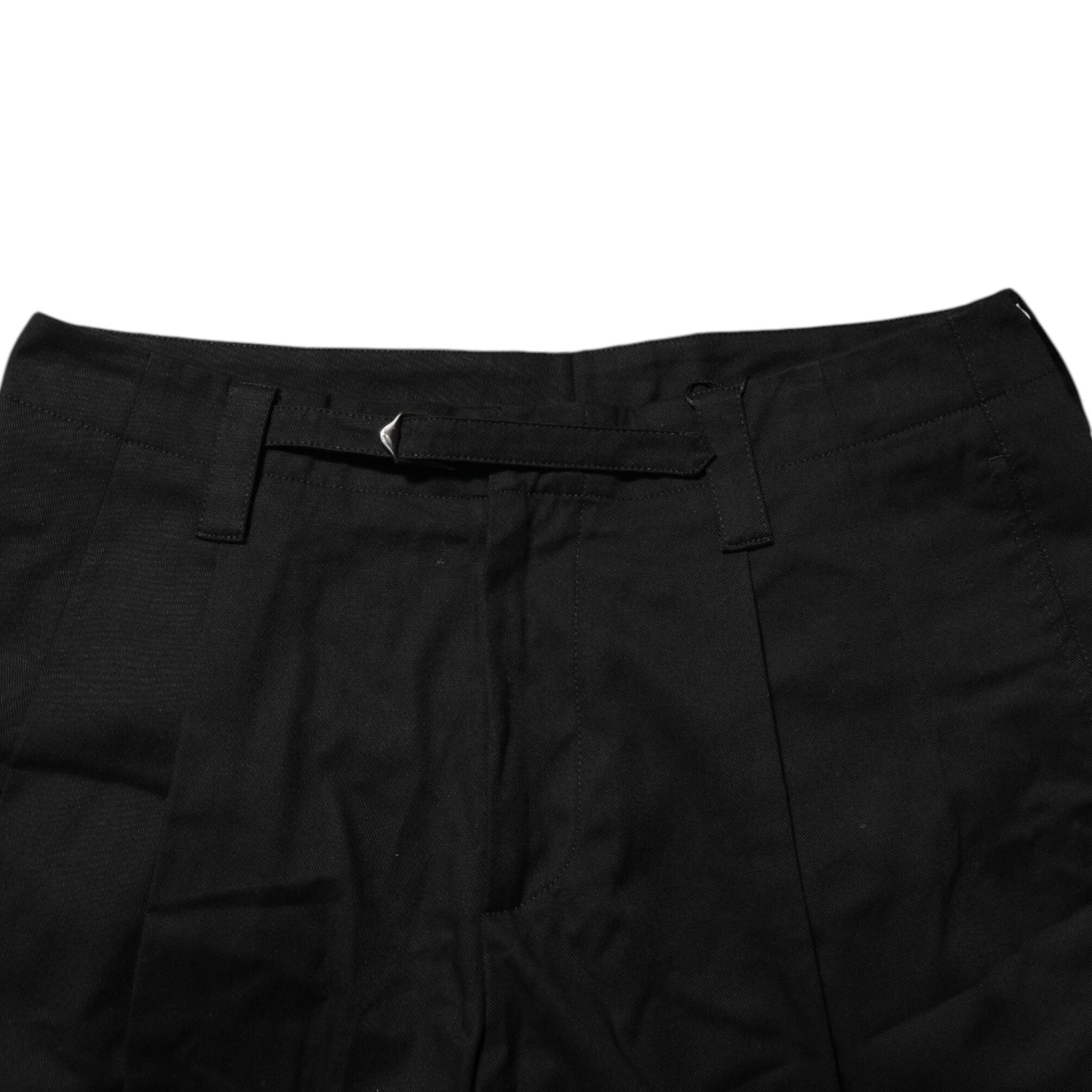 Dolce & Gabbana Black Cotton Knee Length Men Bermuda Shorts