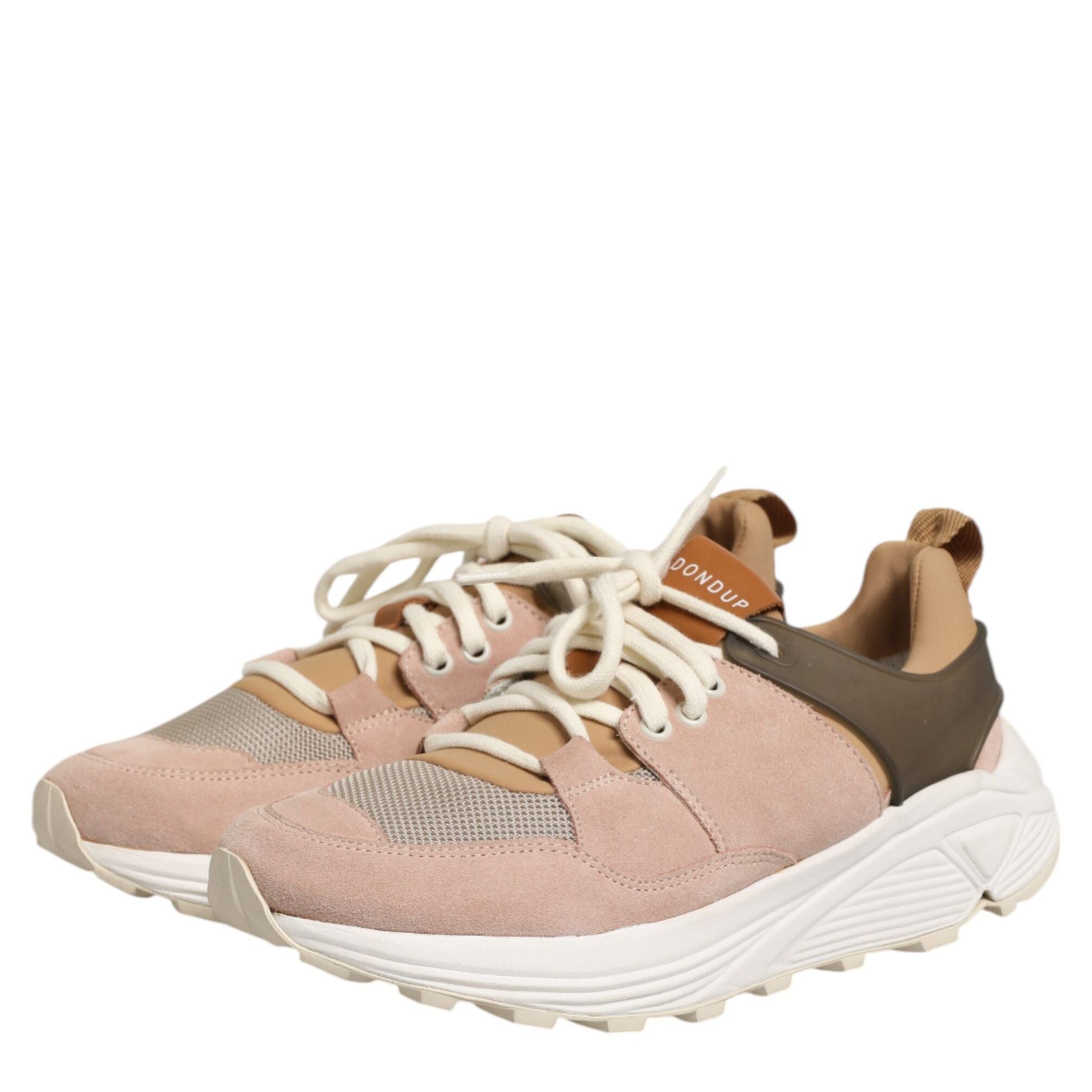 Dondup Multicolor Suede Low Top Women Sneakers Shoes