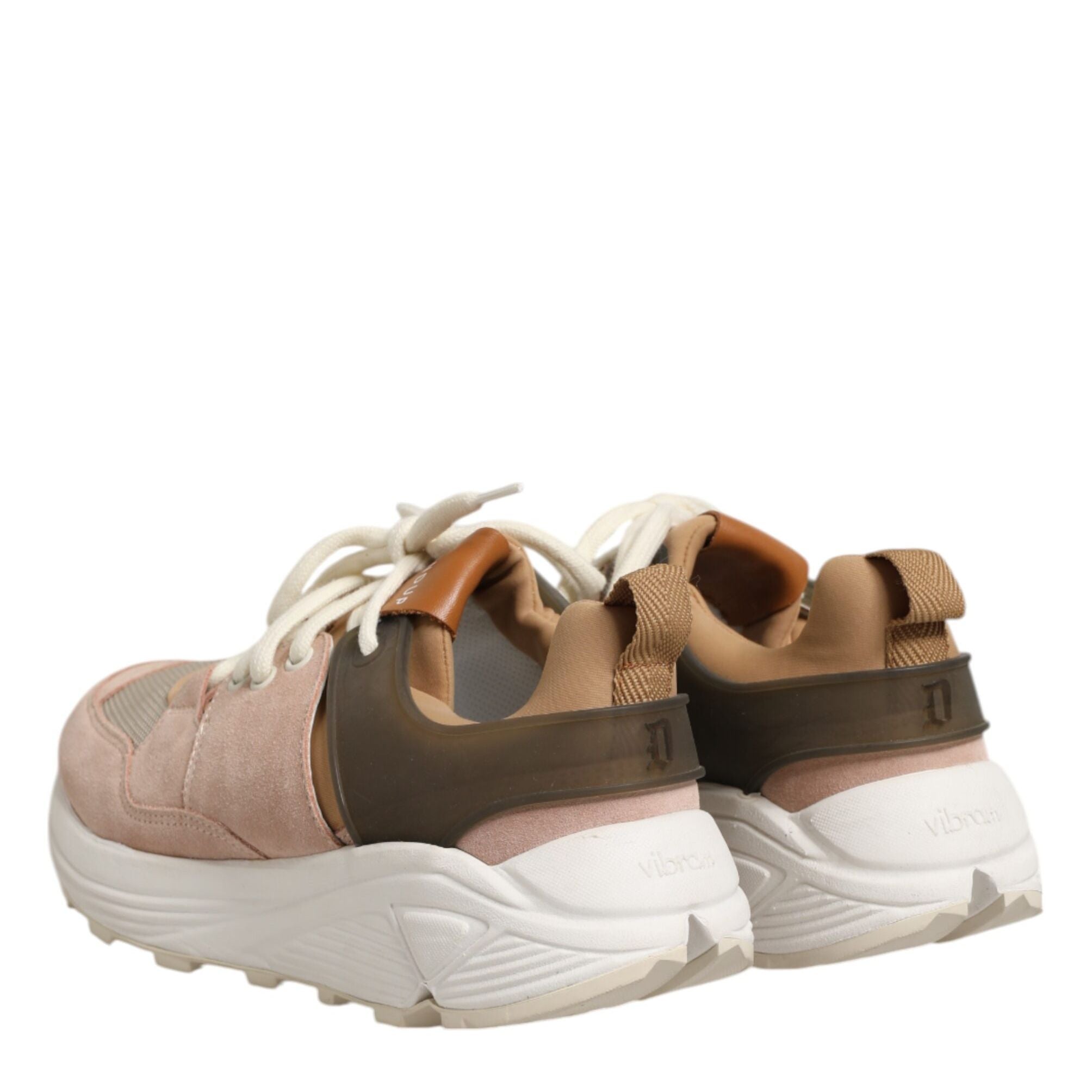 Dondup Multicolor Suede Low Top Women Sneakers Shoes