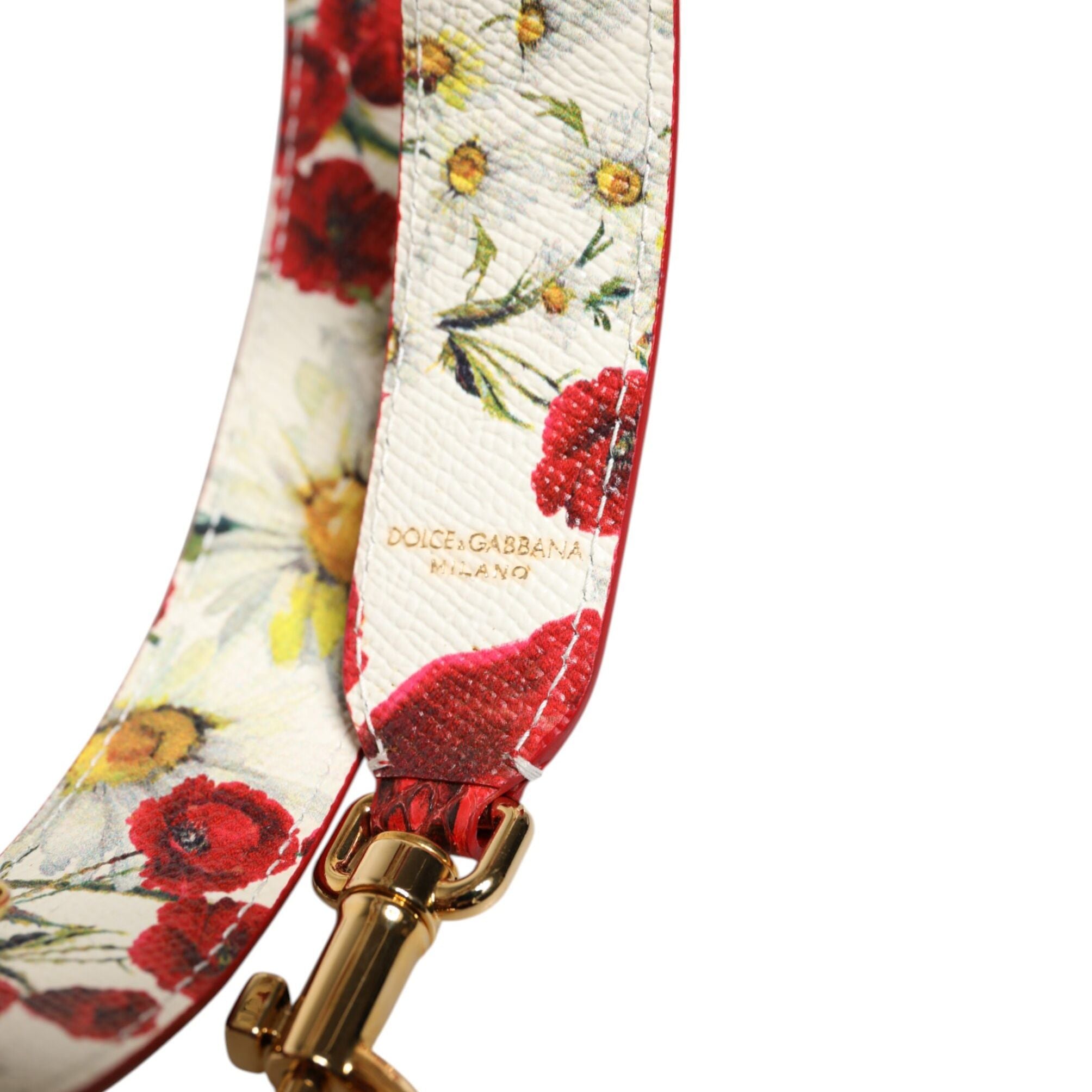 Dolce & Gabbana Multicolor Embellished Handbag Accessory Shoulder Strap