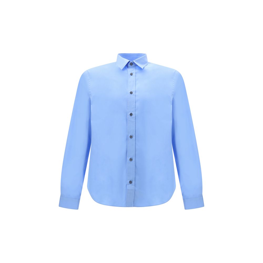 Prada Blue Cotton Dress Shirt
