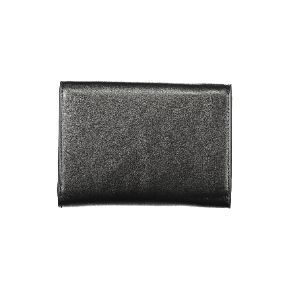 Mario Valentino Nero Polyurethane Woman Wallet