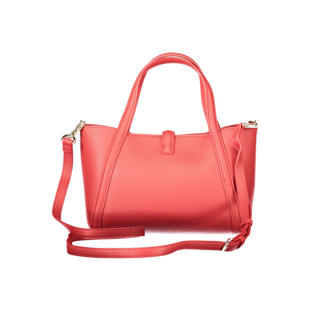 Mario Valentino Red Polyurethane Women Handbag