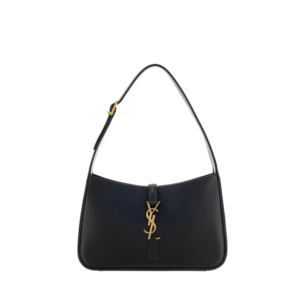 Saint Laurent Black Calf Leather Bos Taurus Handbag
