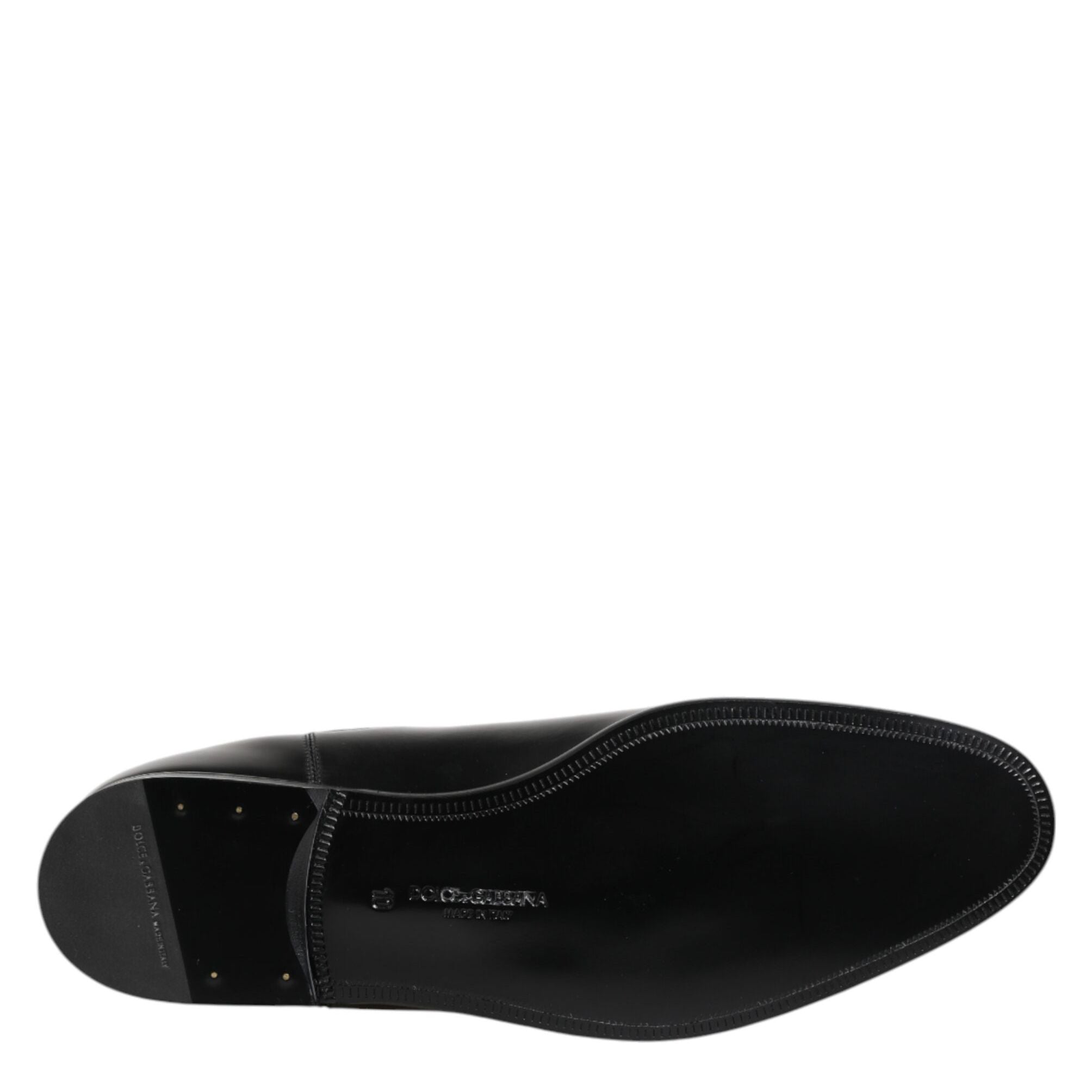 Dolce & Gabbana Black Chelsea Slip On Mid Calf Boots Shoes