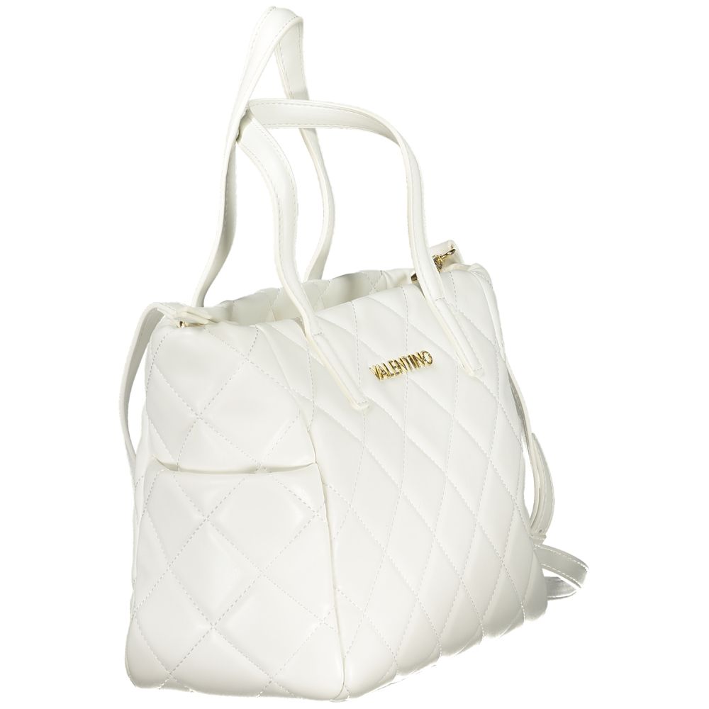 Mario Valentino Bianco Polyurethane Women Handbag