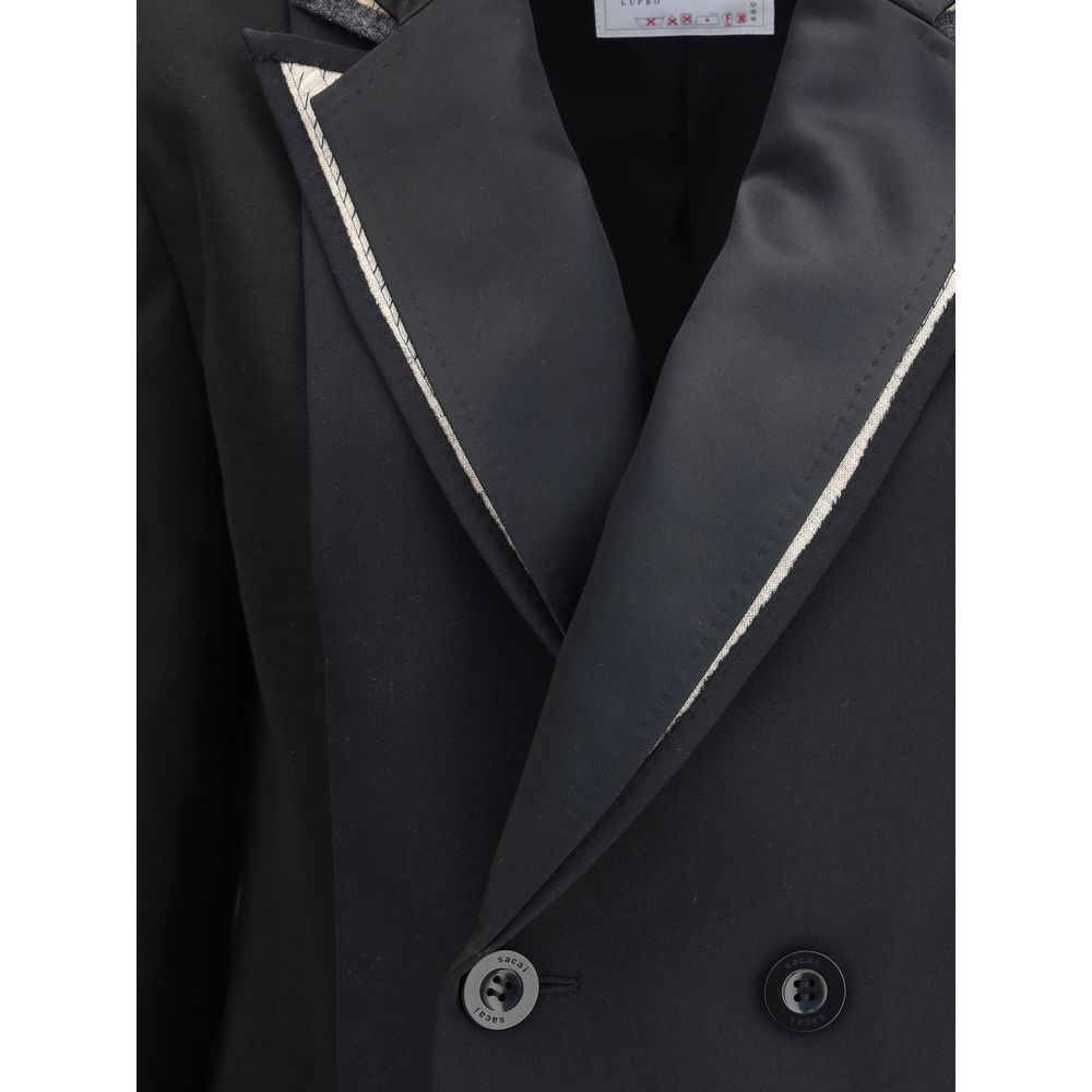 Sacai Black Polyester Clothing