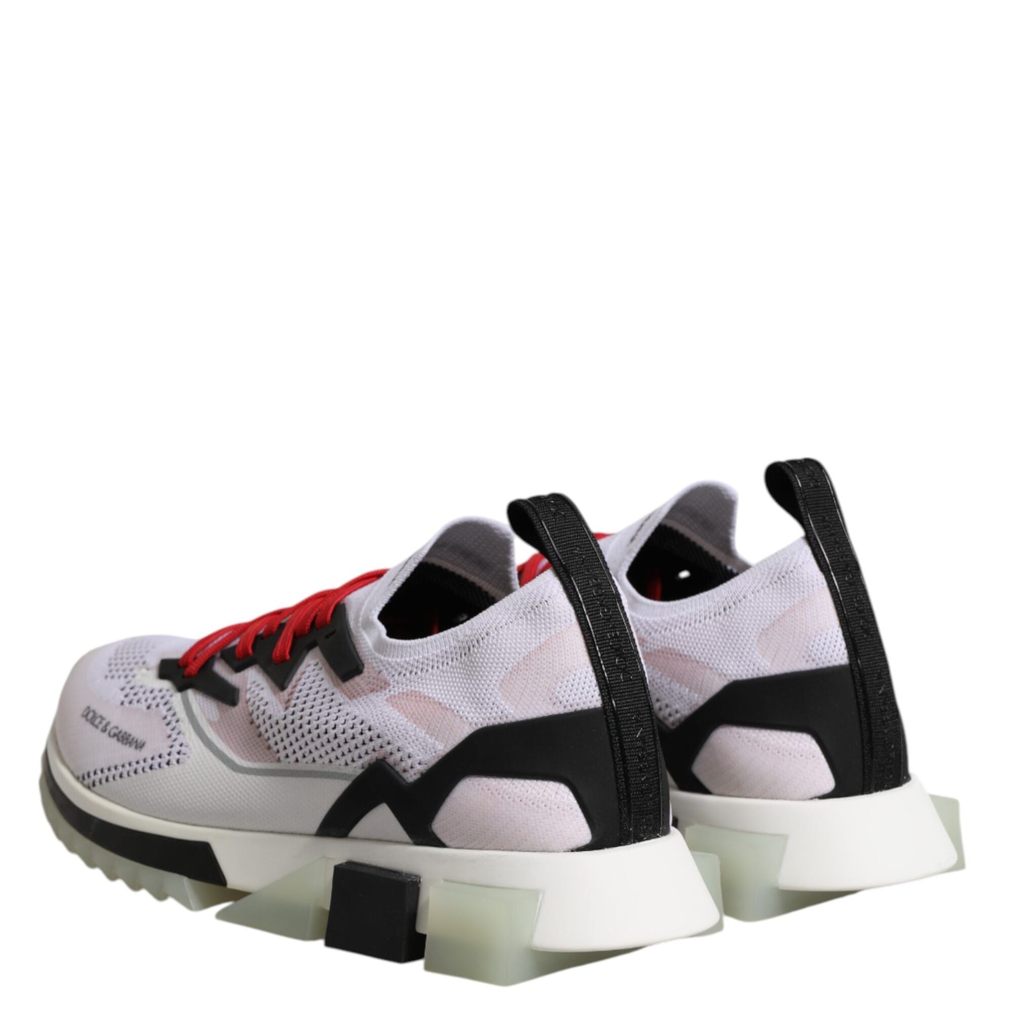 Dolce & Gabbana White SORRENTO Sport Stretch Sneakers Shoes