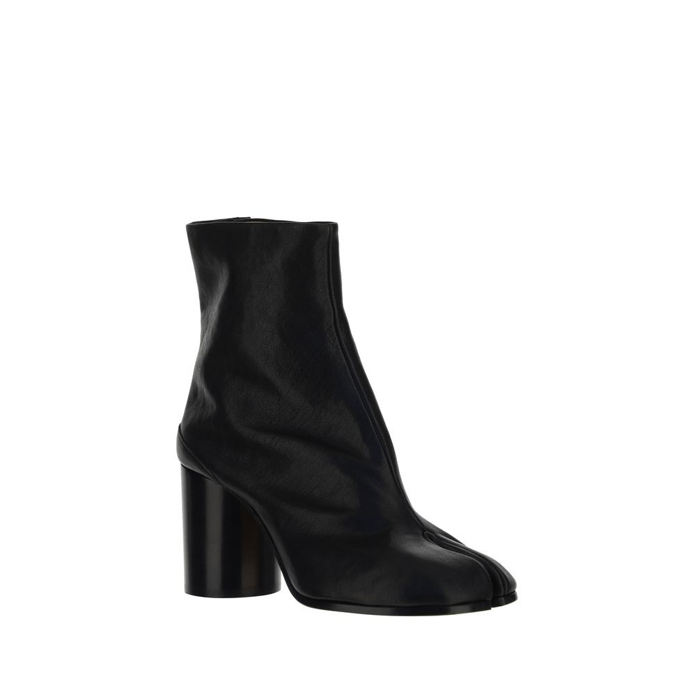 Maison Margiela Black Lamb Ovis Aries Aries Ankle Boots