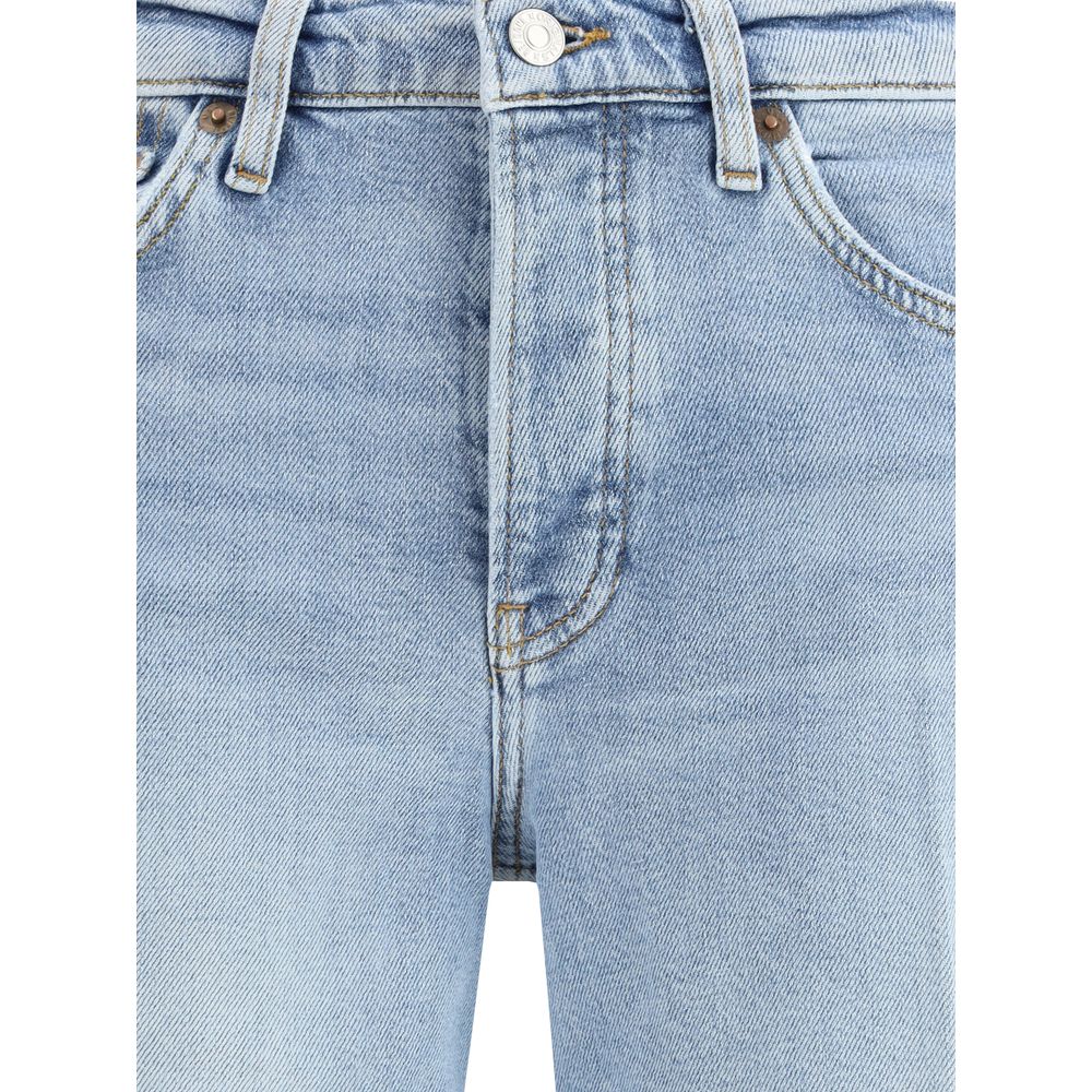 RE/DONE Blue Cotton Jeans Denim