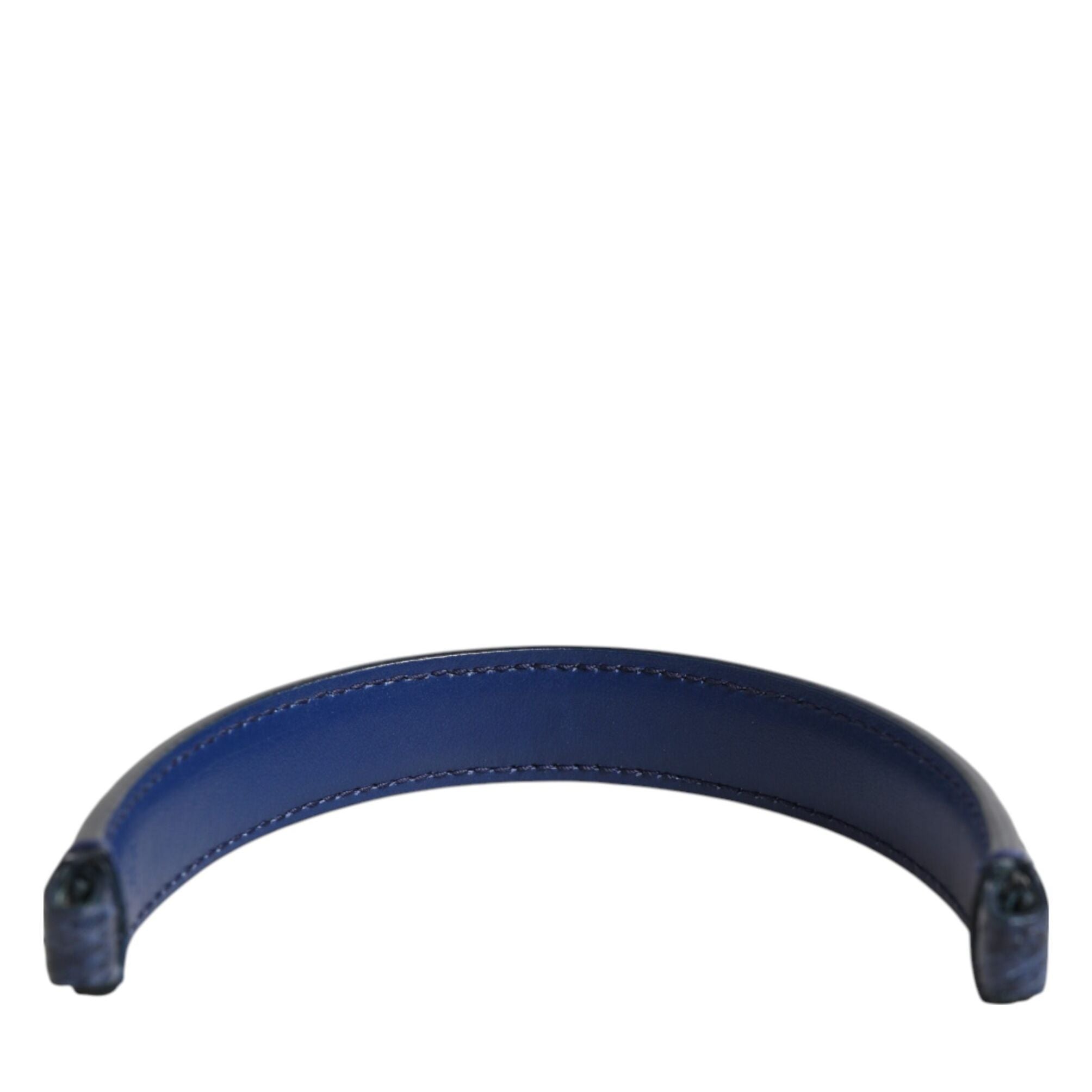 Dolce & Gabbana Blue Large Ayers Leather Bag Handle Women Shoulder Strap