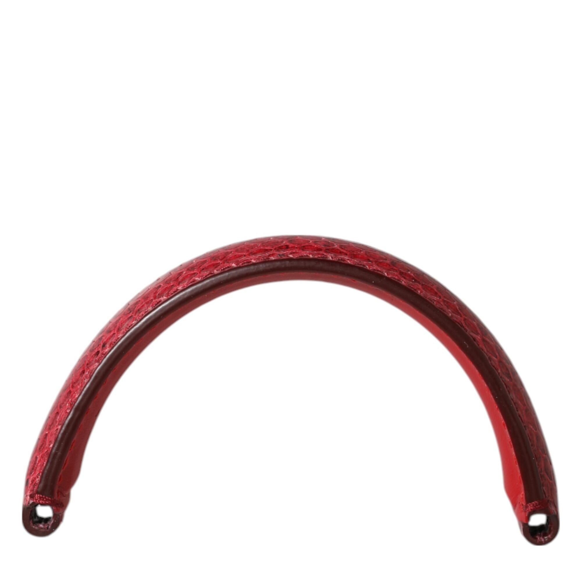 Dolce & Gabbana Red Small Ayers Leather Bag Handle Women Shoulder Strap