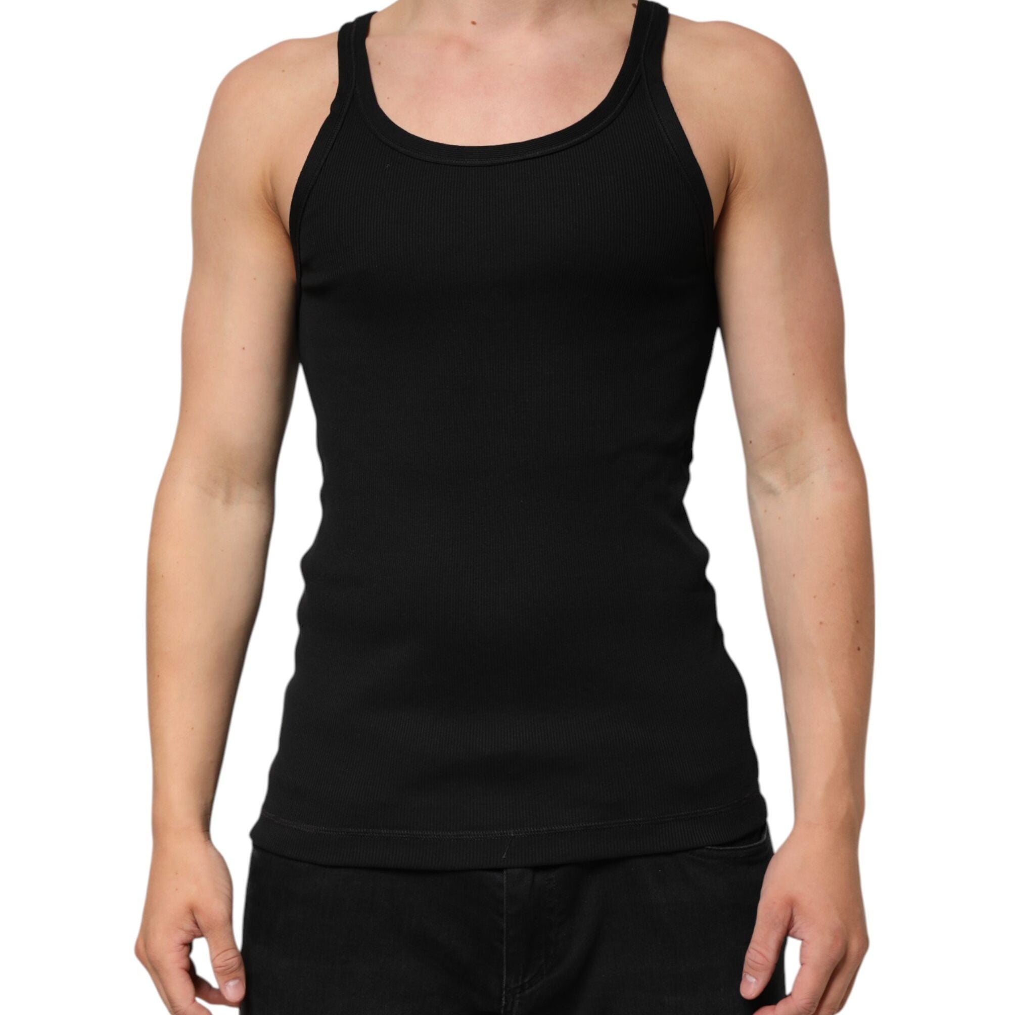 Dolce & Gabbana Black Tank Sleeveless Underwear Men T-shirt