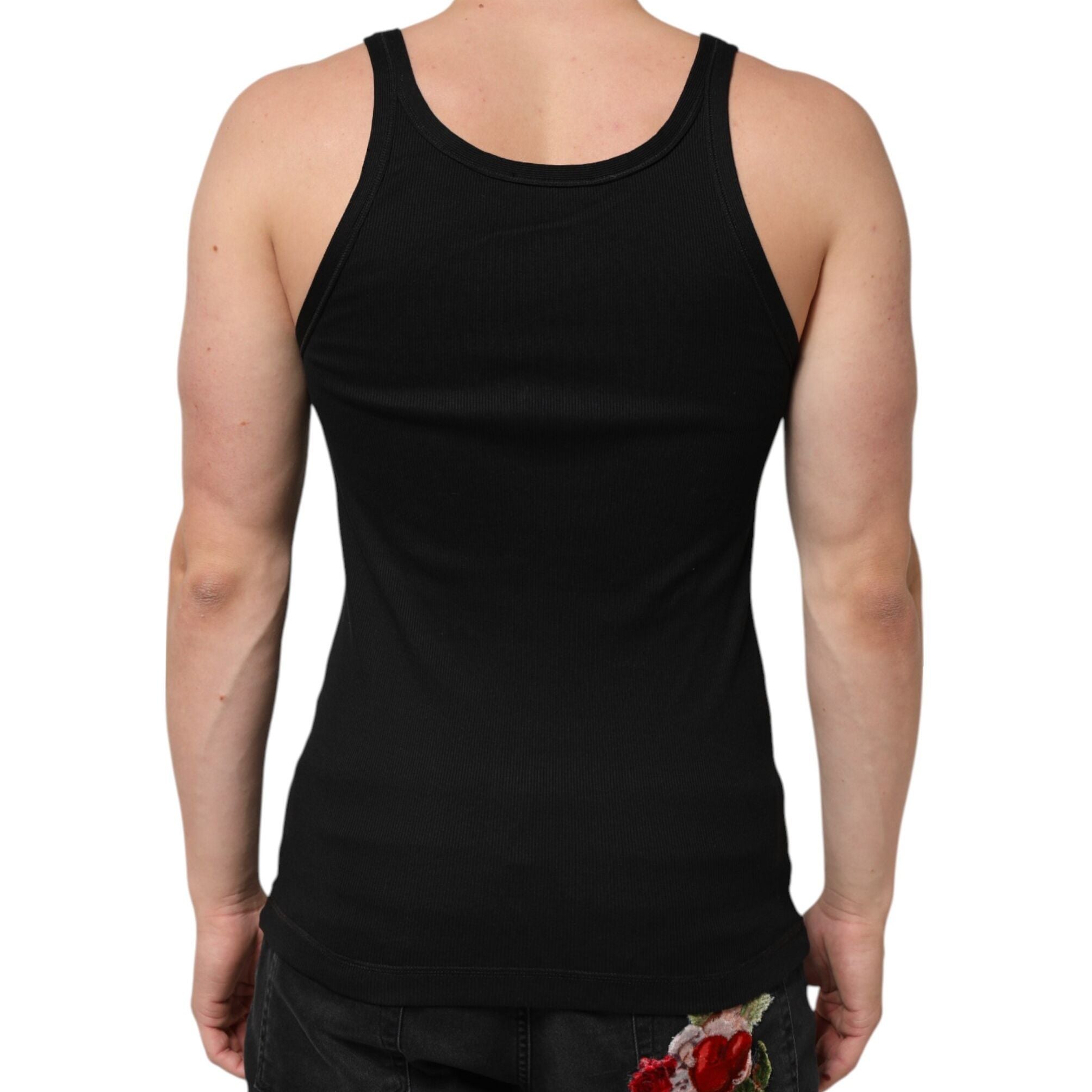 Dolce & Gabbana Black Tank Sleeveless Underwear Men T-shirt