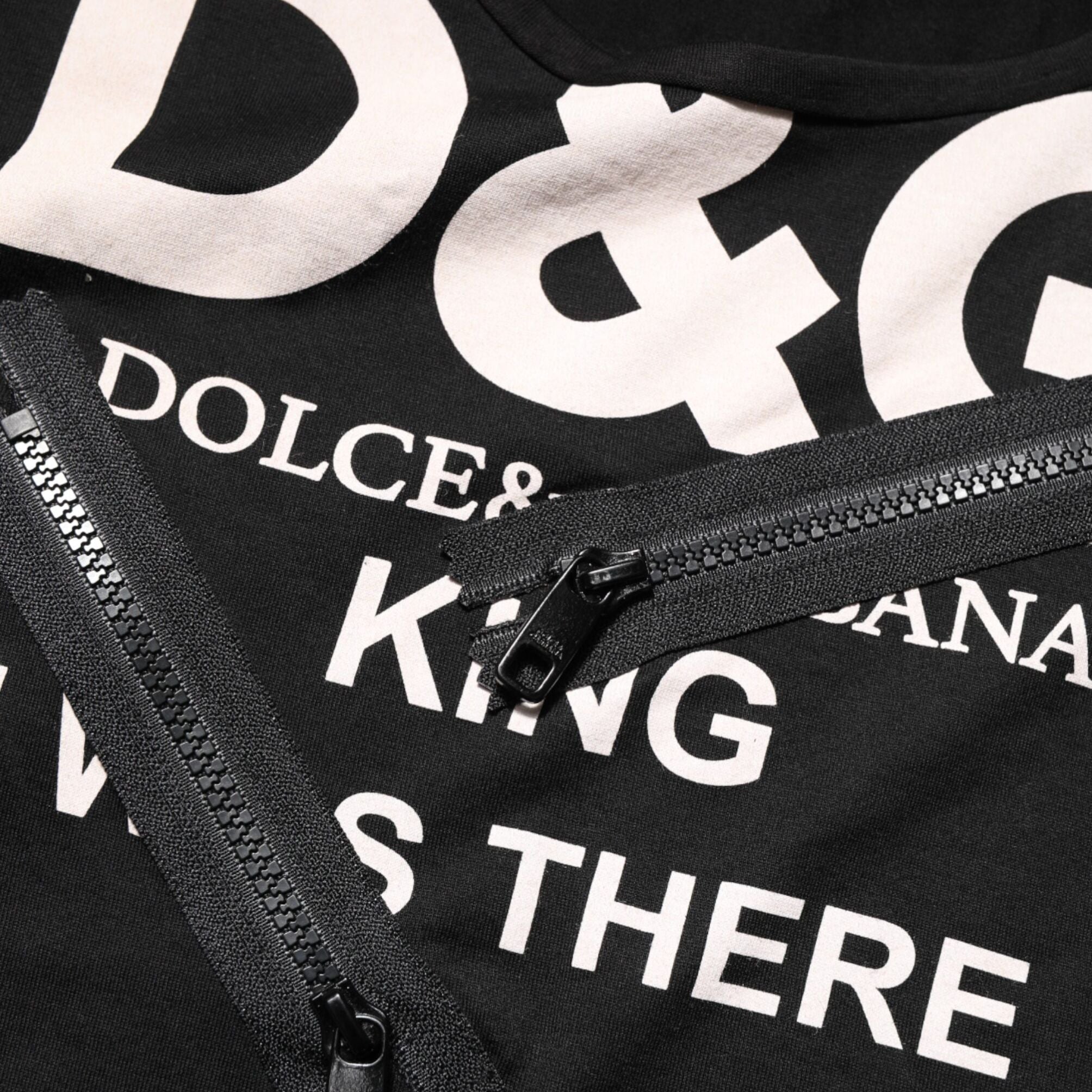 Dolce & Gabbana Black Cotton Sleeveless Tank Top DG Logo Men T-shirt