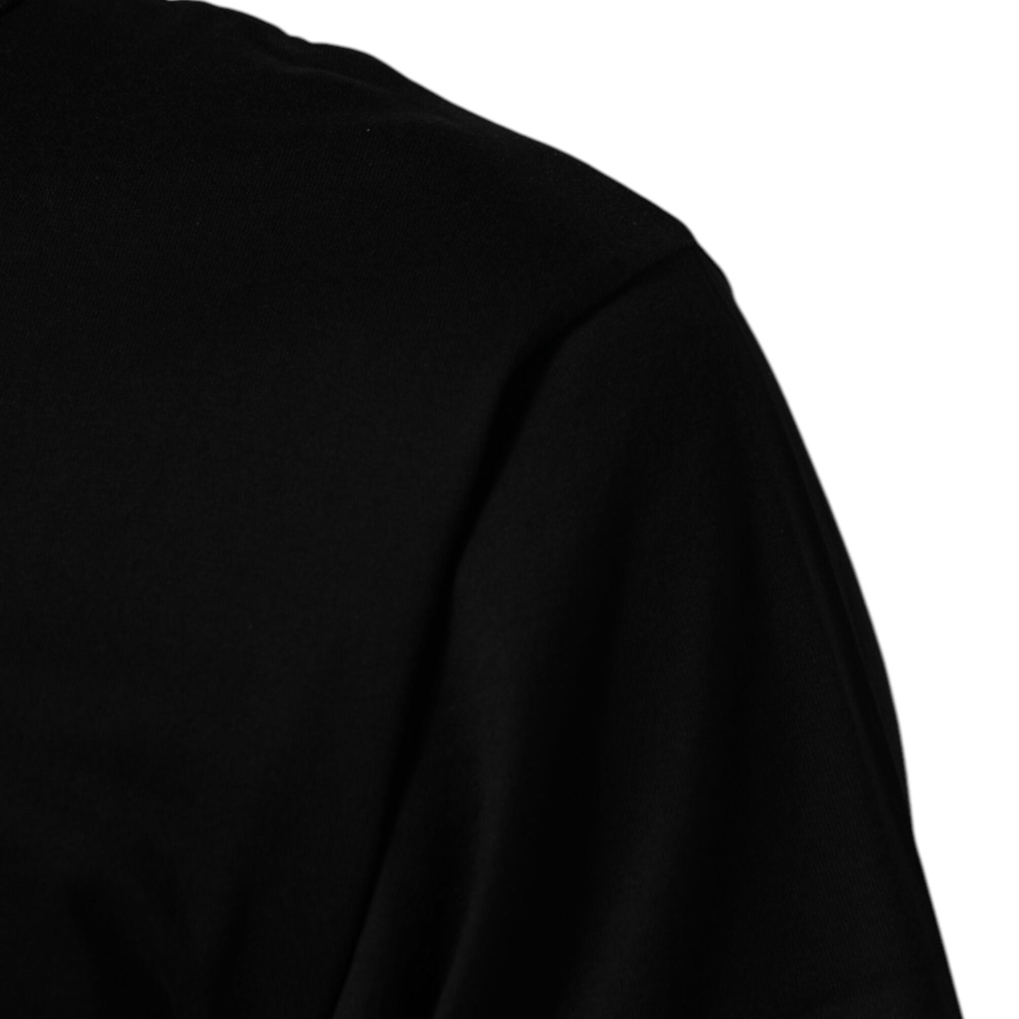 Dolce & Gabbana Black DGRoyals Cotton Men Crew Neck IT T-shirt