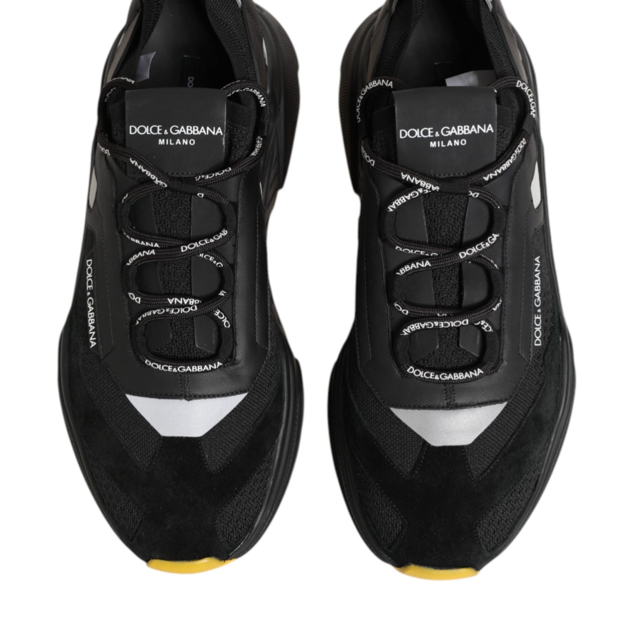 Dolce & Gabbana Black Daymaster Low Top Men Sneakers Shoes