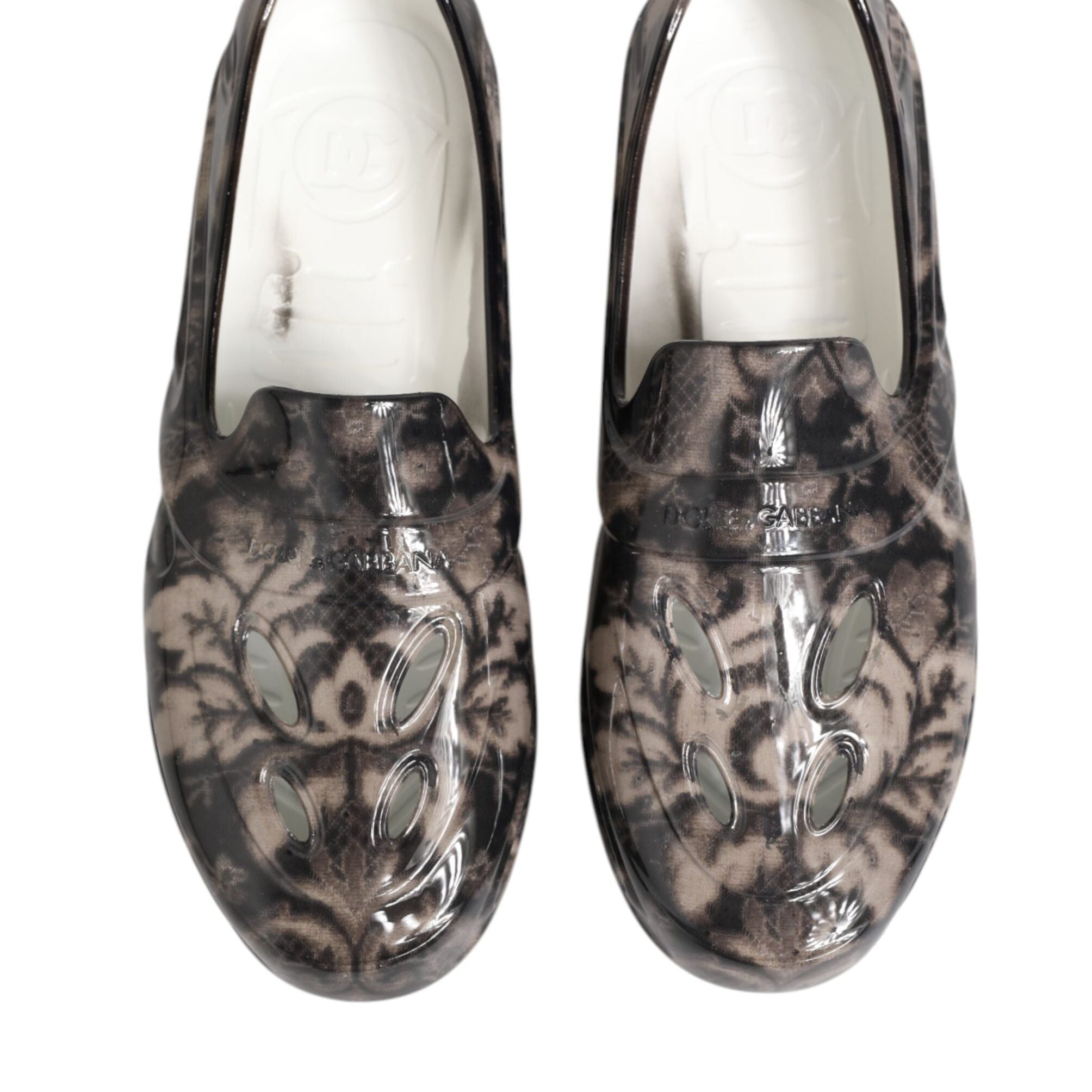Dolce & Gabbana Multicolor Rubber Low Top Men Sneakers Shoes