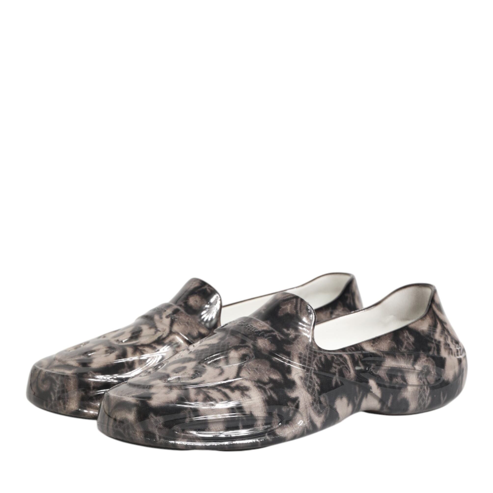 Dolce & Gabbana Multicolor Rubber Low Top Men Sneakers Shoes