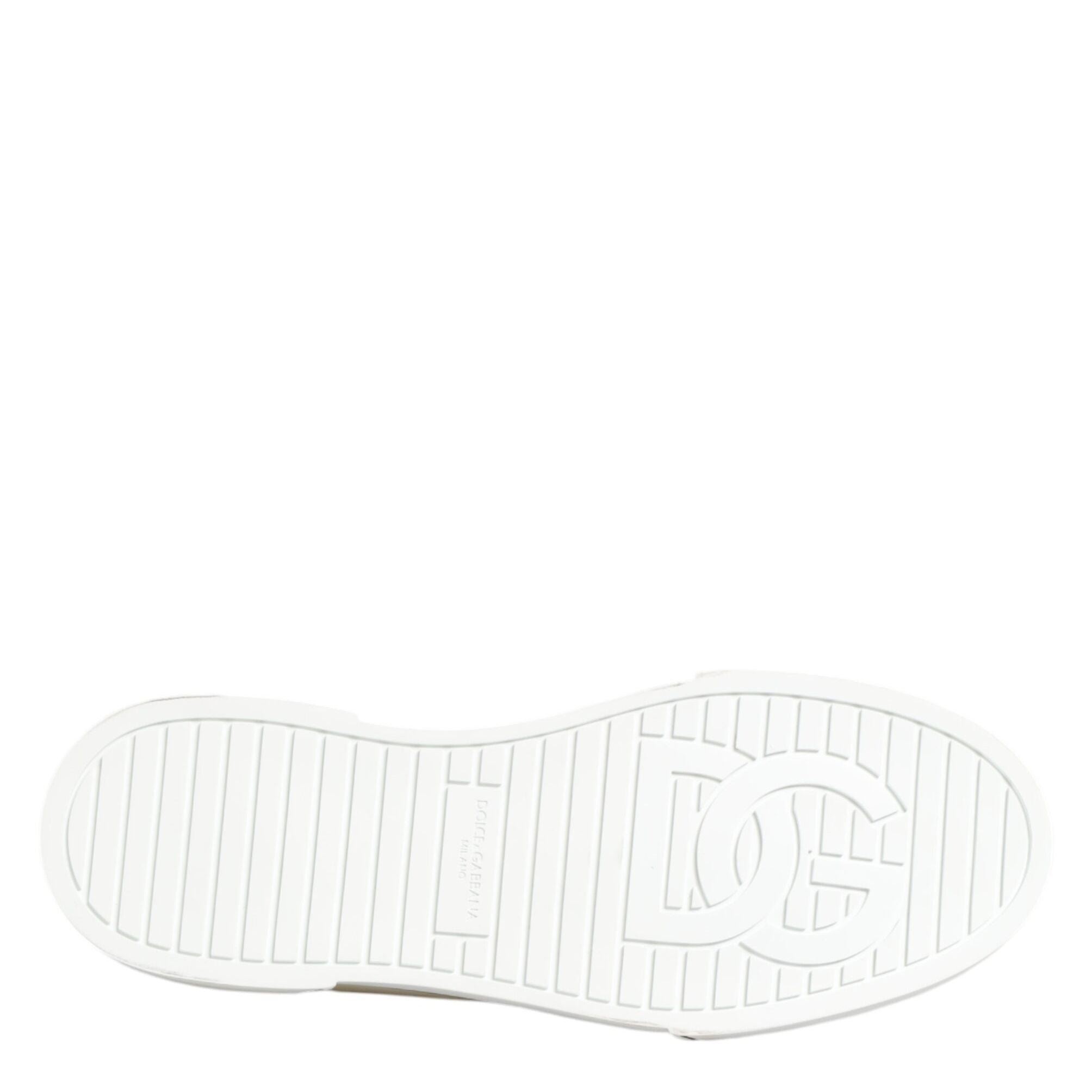 Dolce & Gabbana Multicolor Cotton Logo Low Top Sneakers Shoes