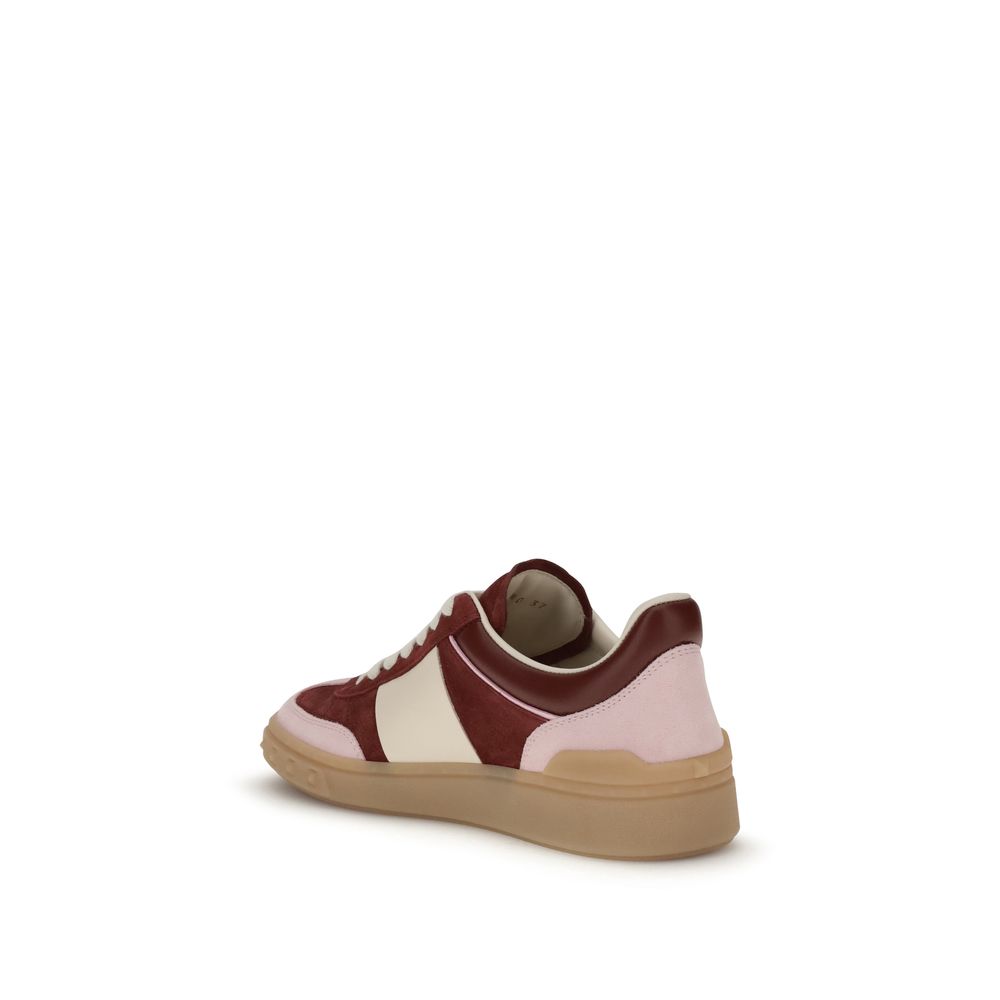 Valentino Garavani Multicolor Calf Leather Bos Taurus Low Top Sneakers