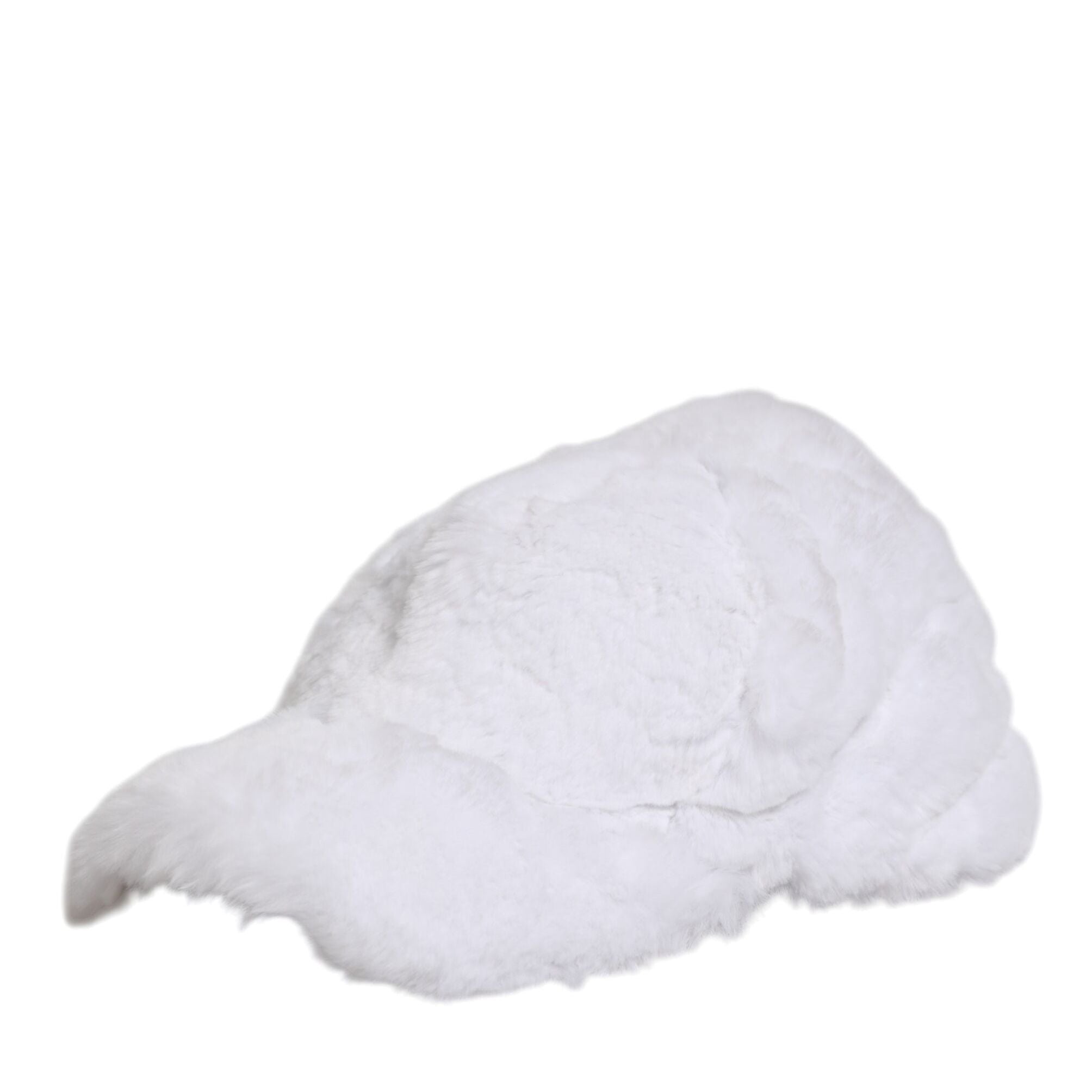 Dolce & Gabbana White Modacrylic Rapper Men Baseball Capello Hat