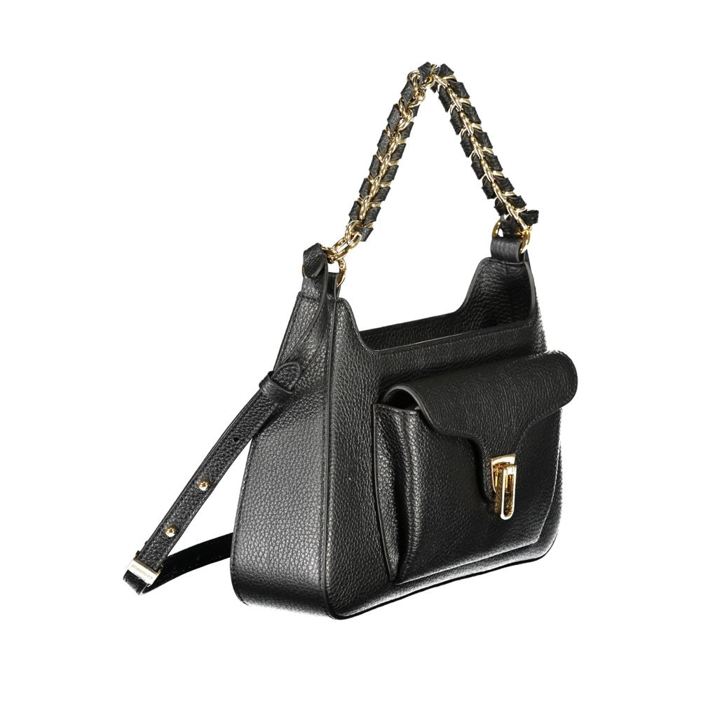 Coccinelle Nero Leather Women Handbag