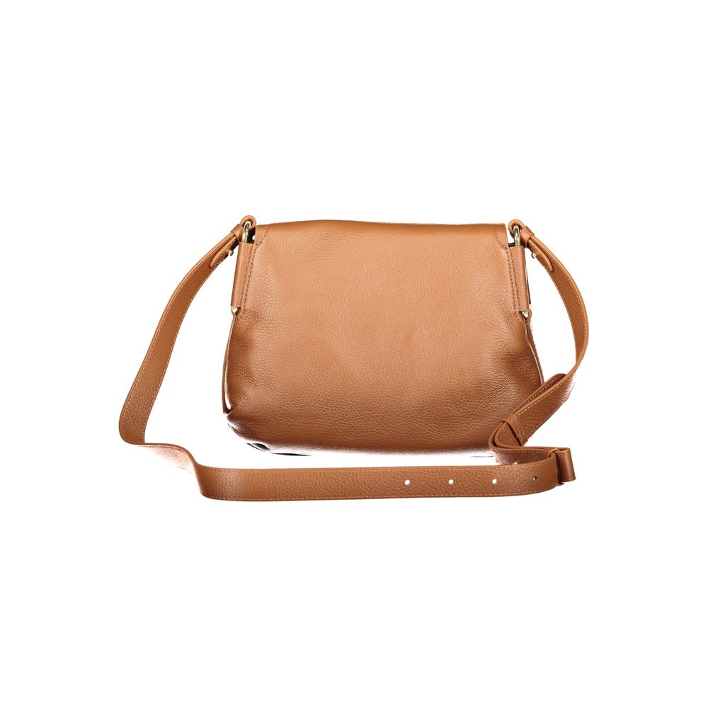 Coccinelle Marrone Leather Women Handbag