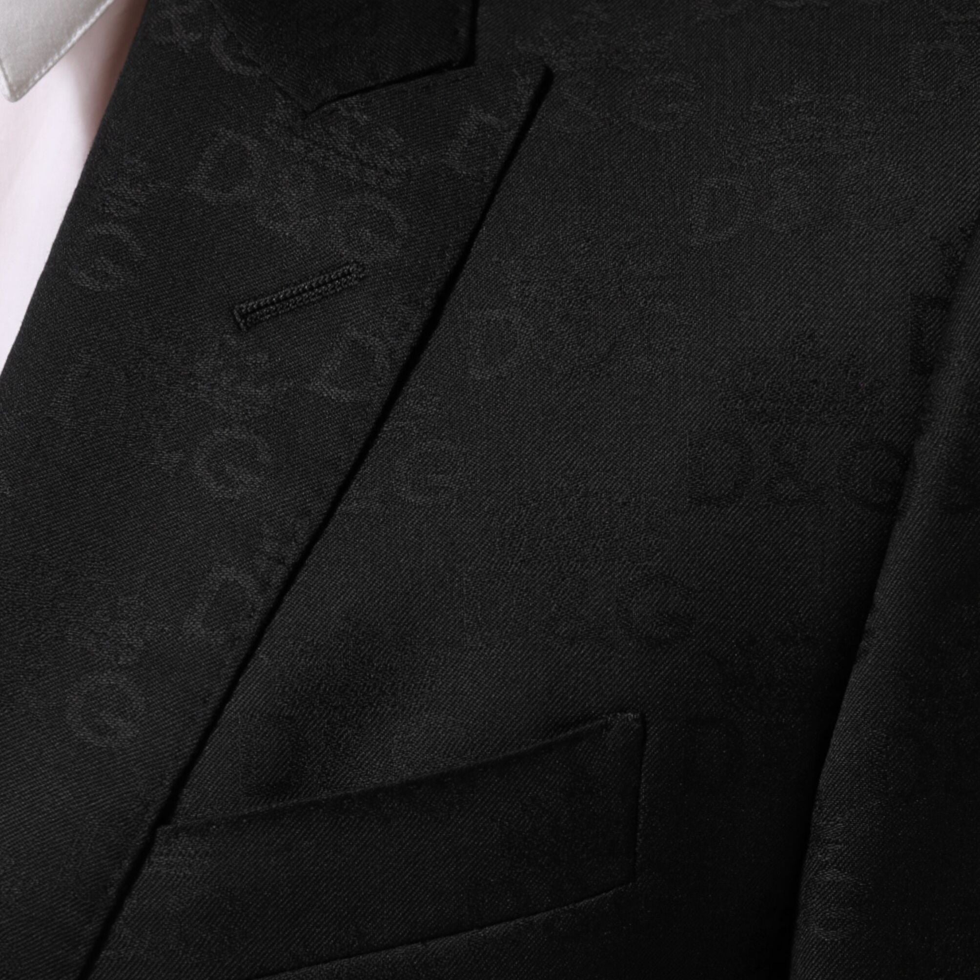 Dolce & Gabbana Black MARTINI 2 Buttons Suit Jacket Blazer