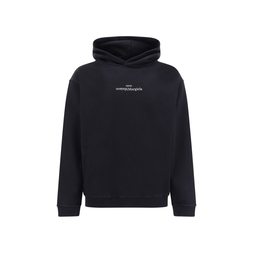 Maison Margiela Black Cotton Sweatshirt