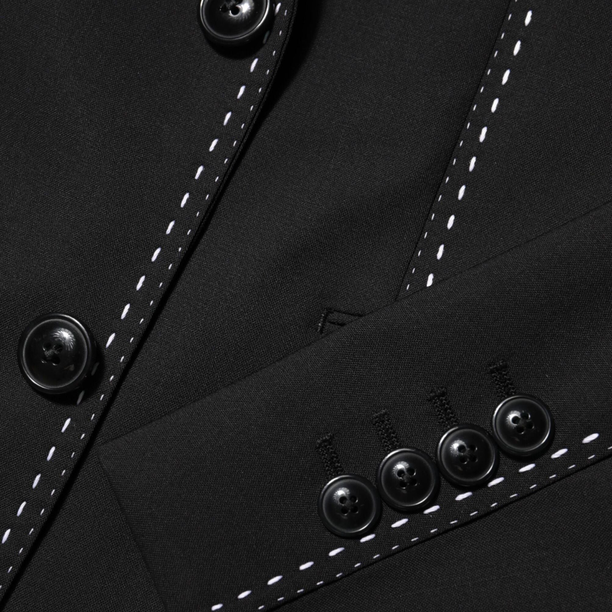 Dolce & Gabbana Black SICILIA 2 Buttons Suit Jacket Blazer