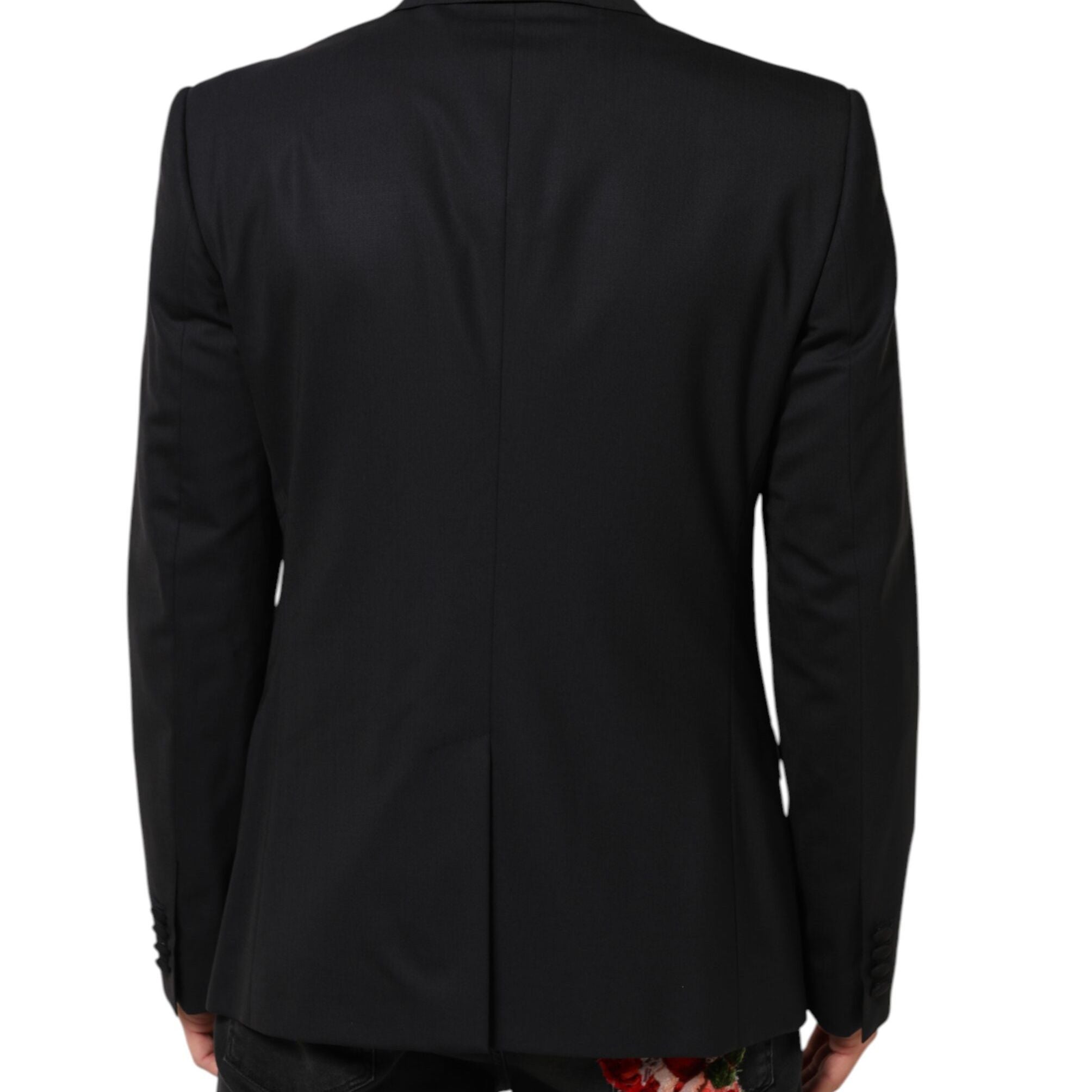 Dolce & Gabbana Black Bee MARTINI 2 Button Men Suit Blazer