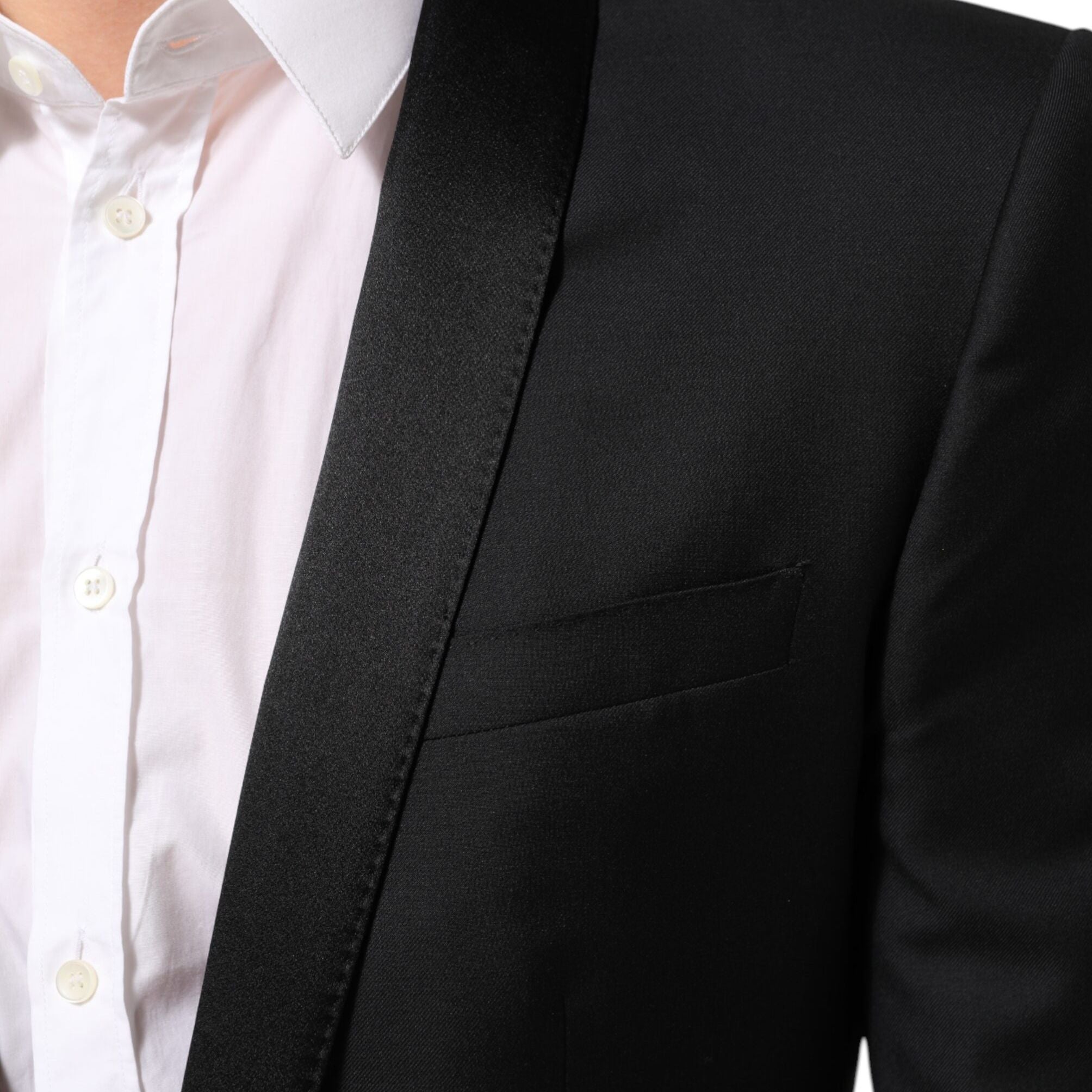 Dolce & Gabbana Black GOLD 1 Button Suit Jacket Men Blazer