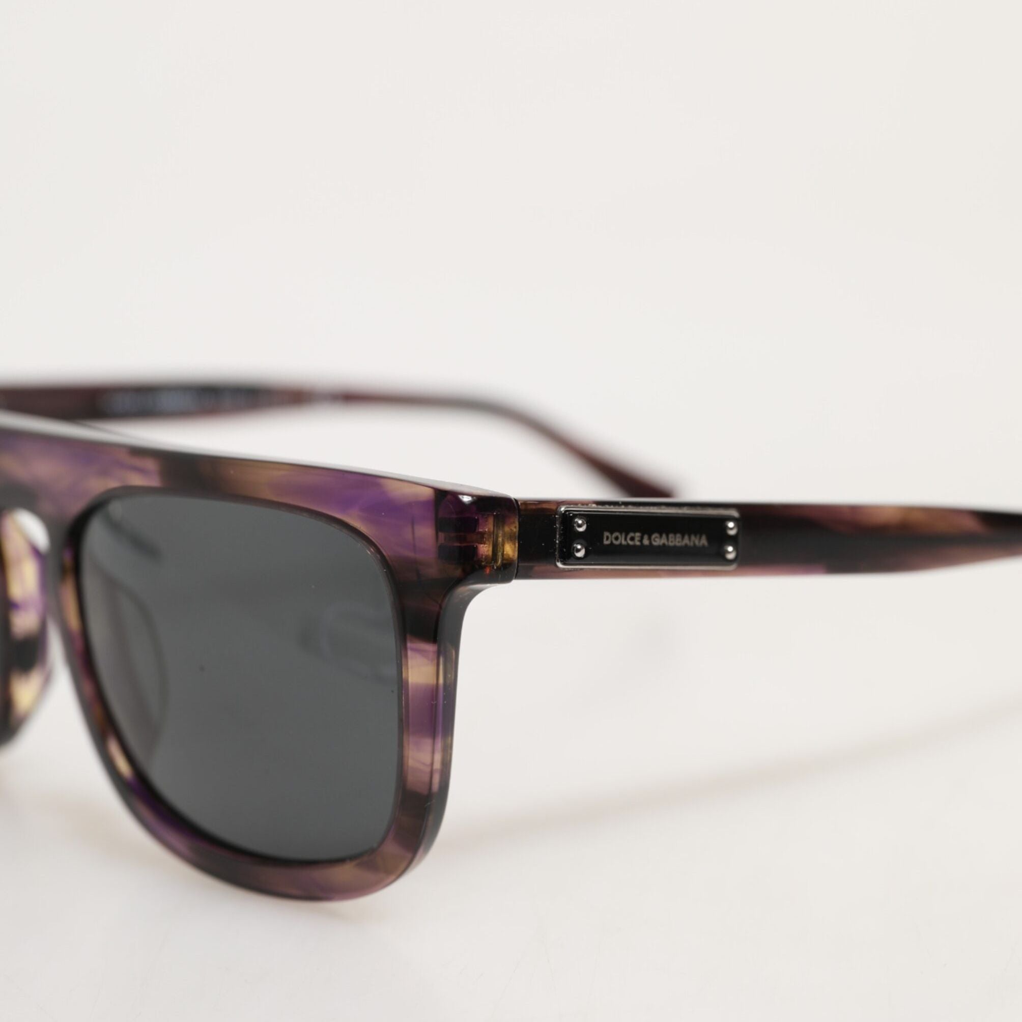 Dolce & Gabbana DG4390F Havana Full Rim Acetate Round Lenses Sunglasses