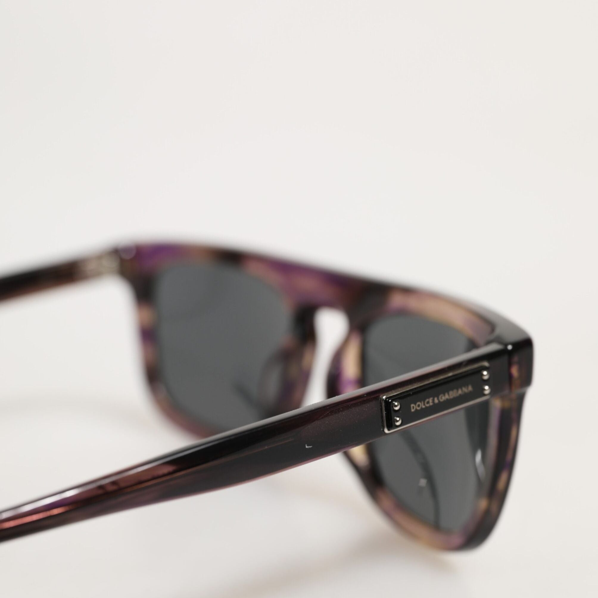 Dolce & Gabbana DG4390F Havana Full Rim Acetate Round Lenses Sunglasses