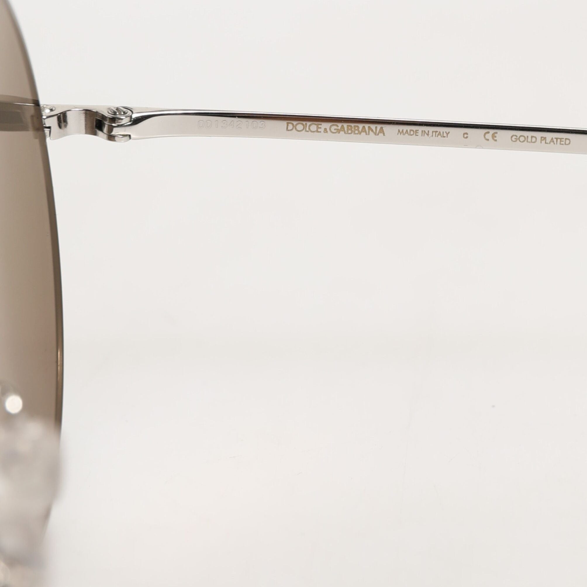 Dolce & Gabbana DG2215K Silver Metal Round Shades Eyewear Sunglasses