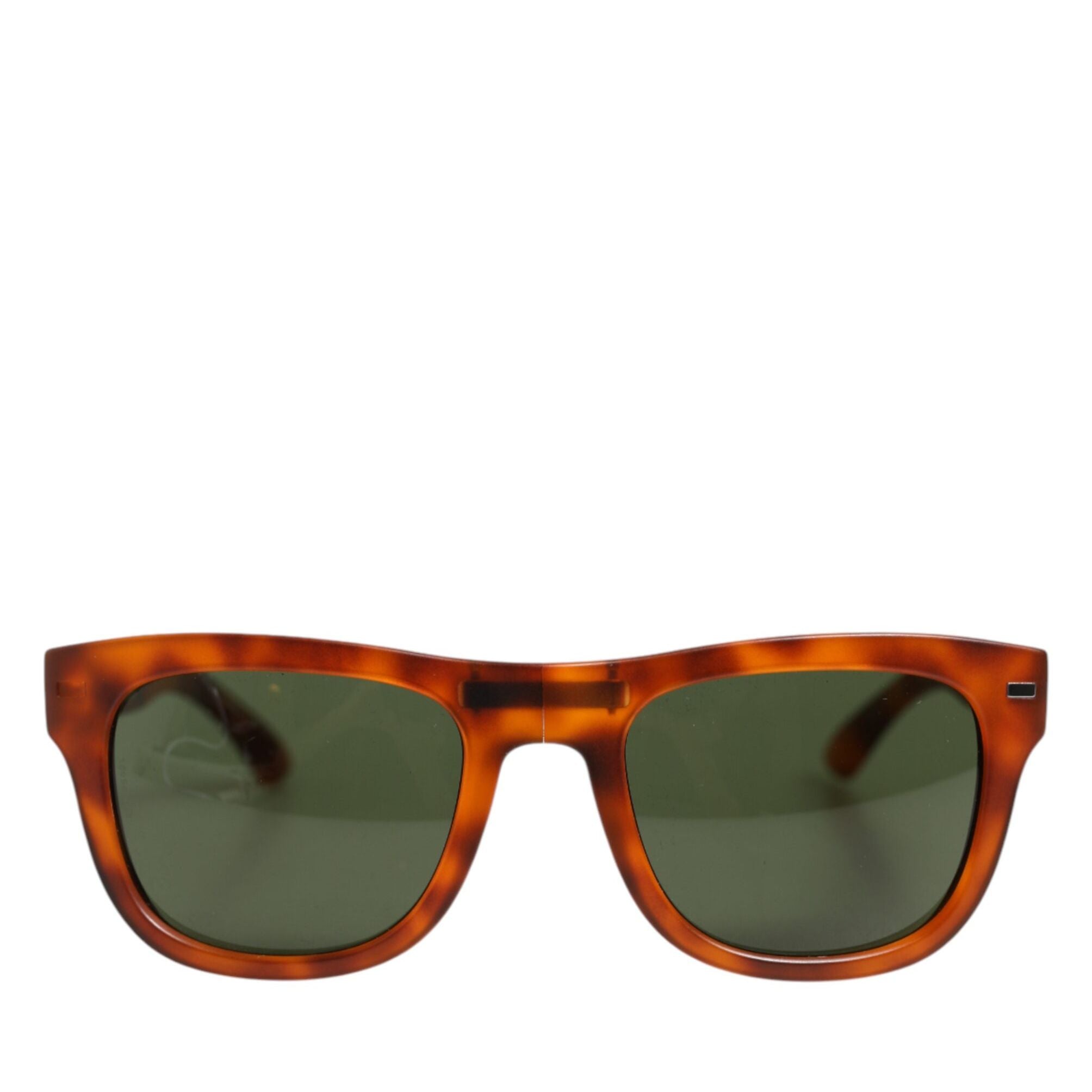 Dolce & Gabbana DG6089 Havana Full Rim Round Lenses Foldable Sunglasses