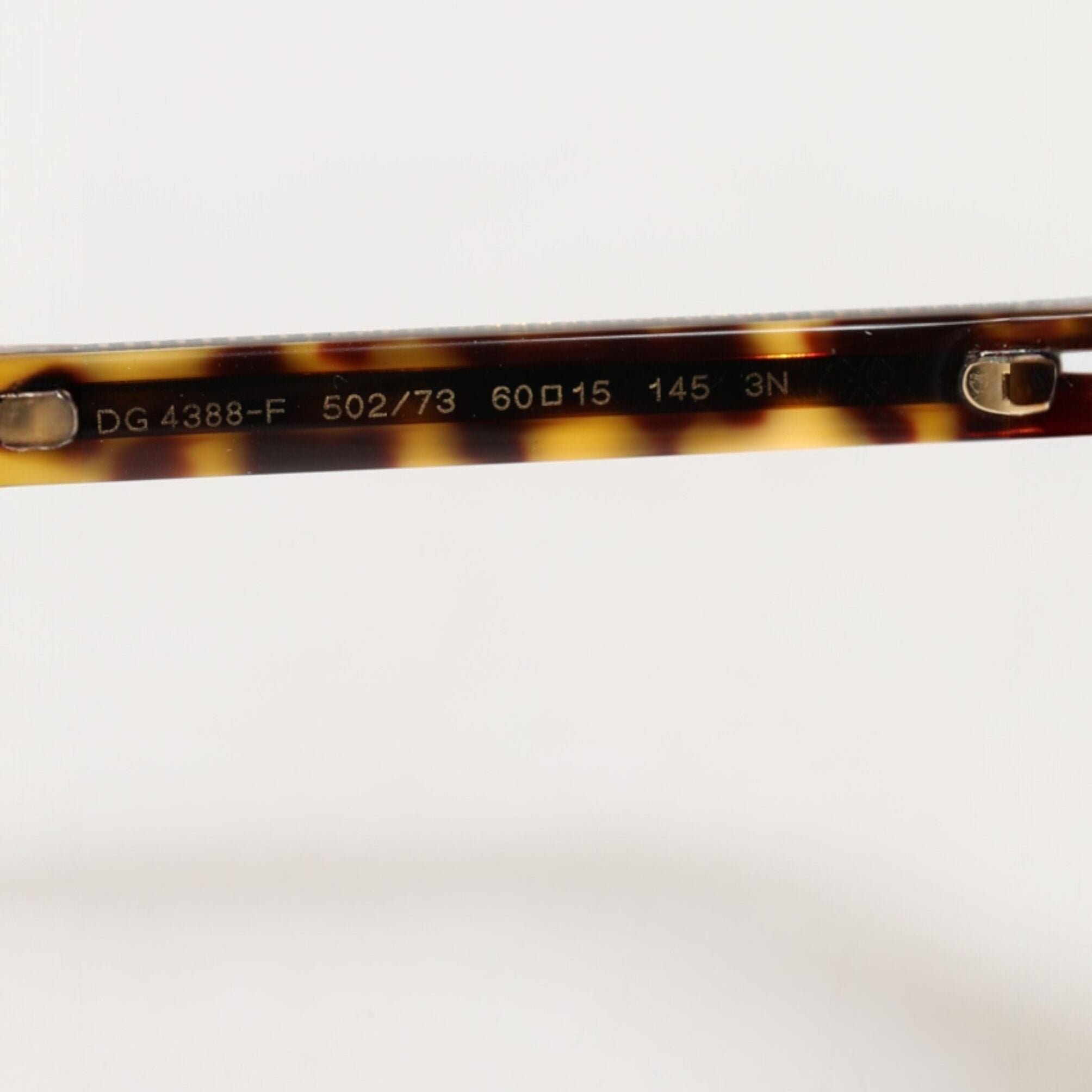 Dolce & Gabbana Dark Brown Tortoise Shell Pilot Frame Sunglasses