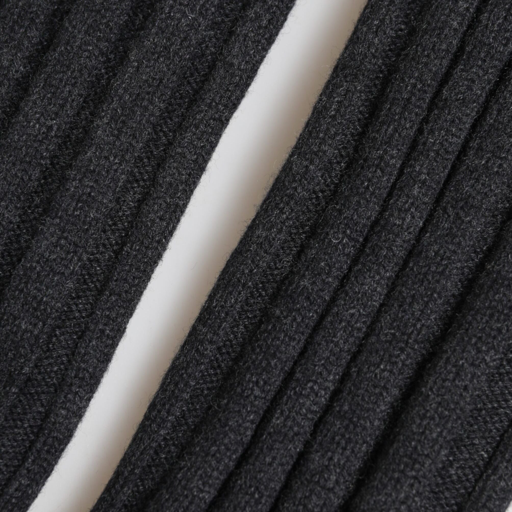 Dolce & Gabbana Black Virgin Wool Knitted Fingerless Gloves