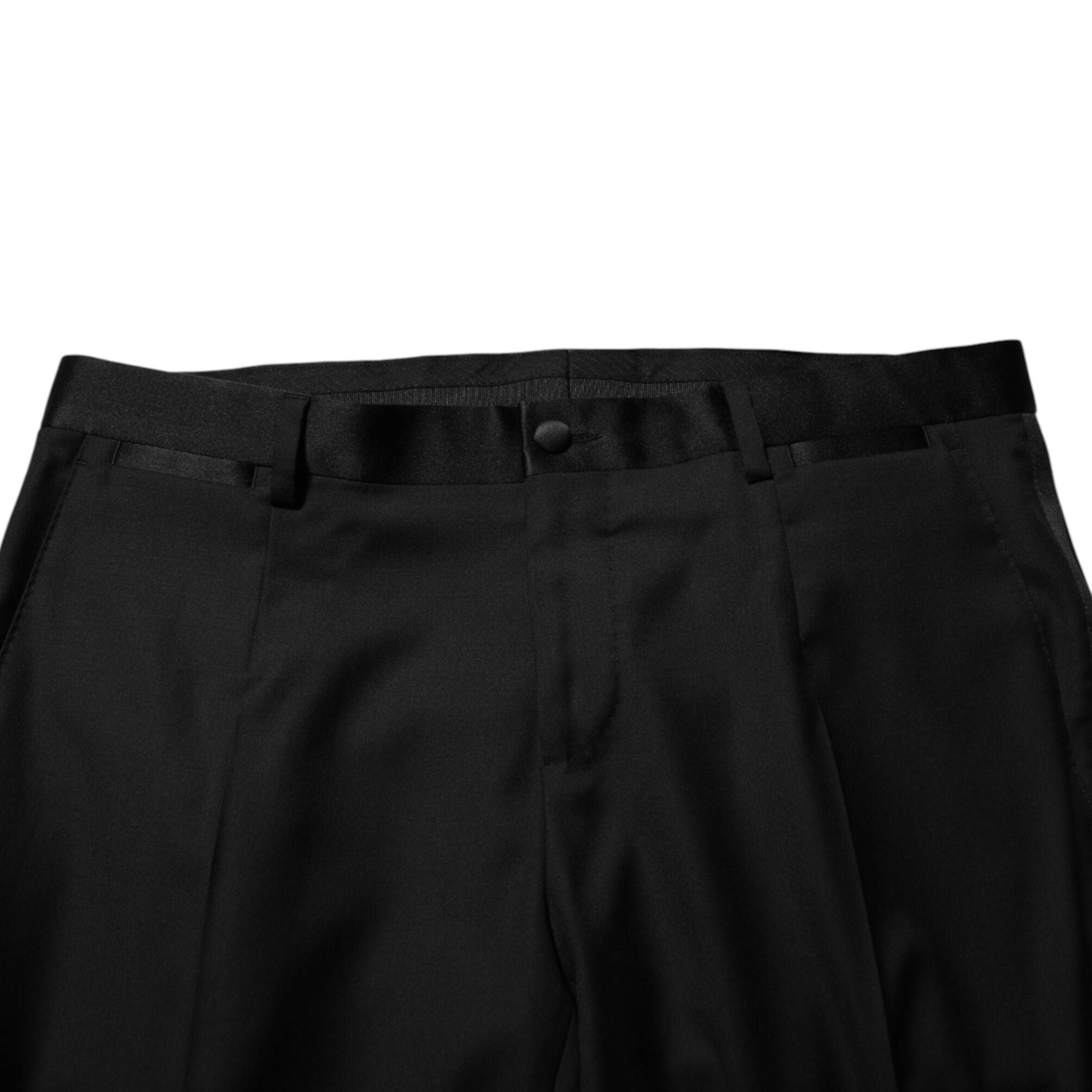 Dolce & Gabbana Black 2 Buttons Jacket Formal 2 Piece Suit