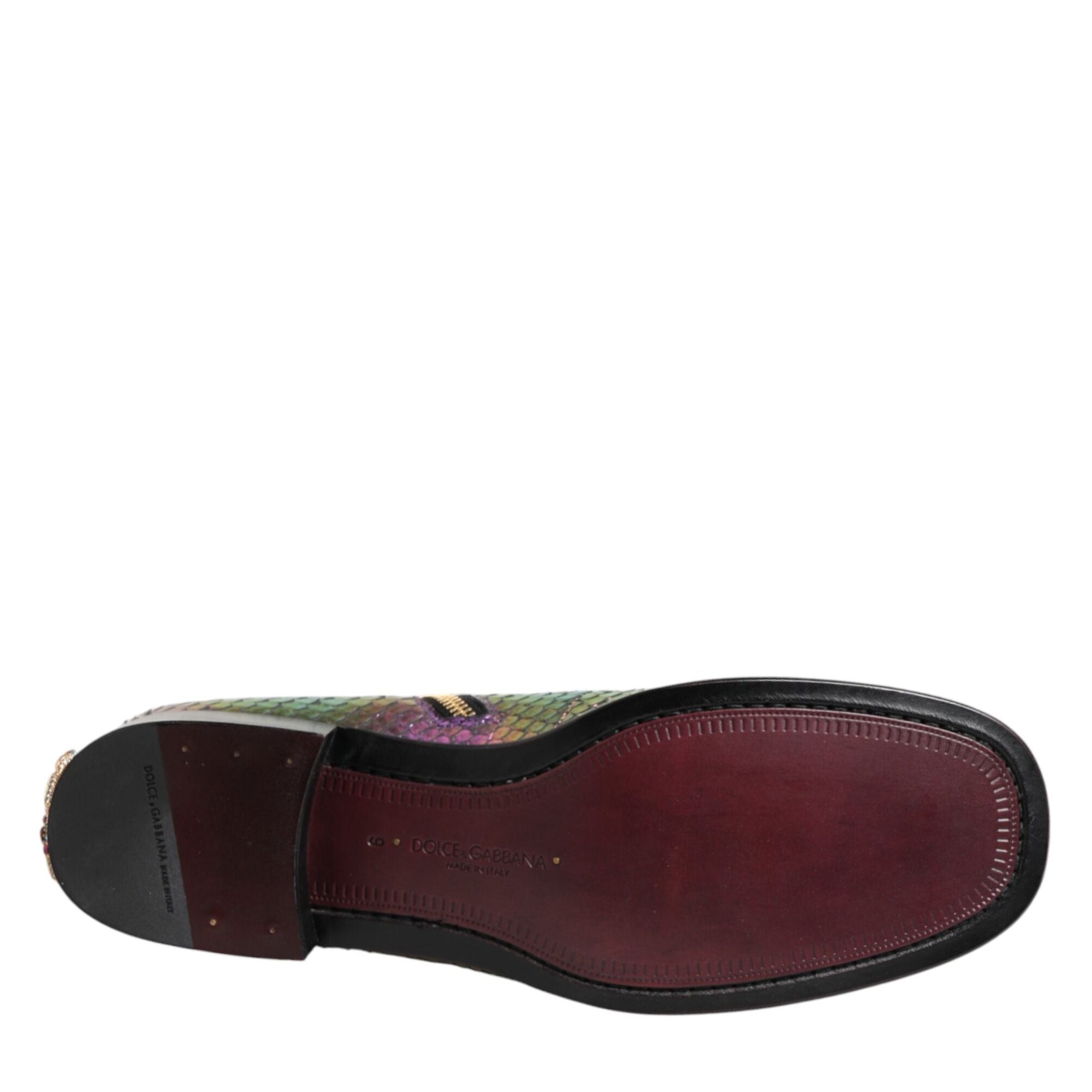 Dolce & Gabbana Multicolor Chelsea Short Ankle Boots Shoes